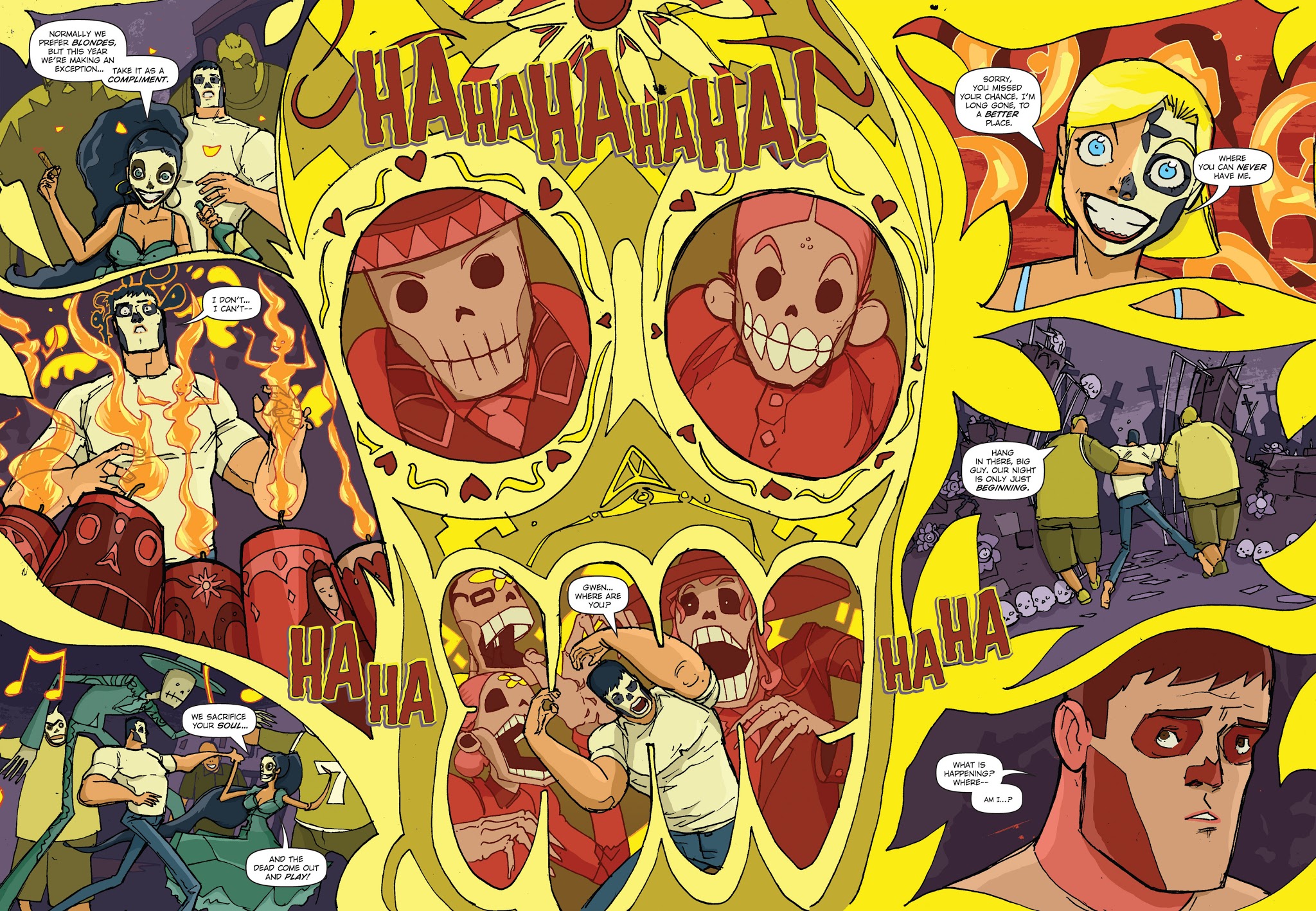 Read online Dia De Los Muertos comic -  Issue # TPB - 48