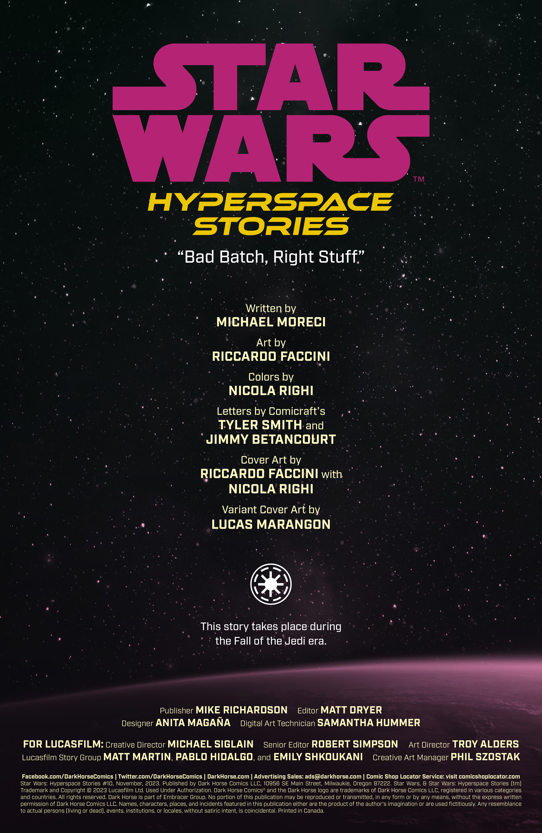 Read online Star Wars: Hyperspace Stories comic -  Issue #10 - 2
