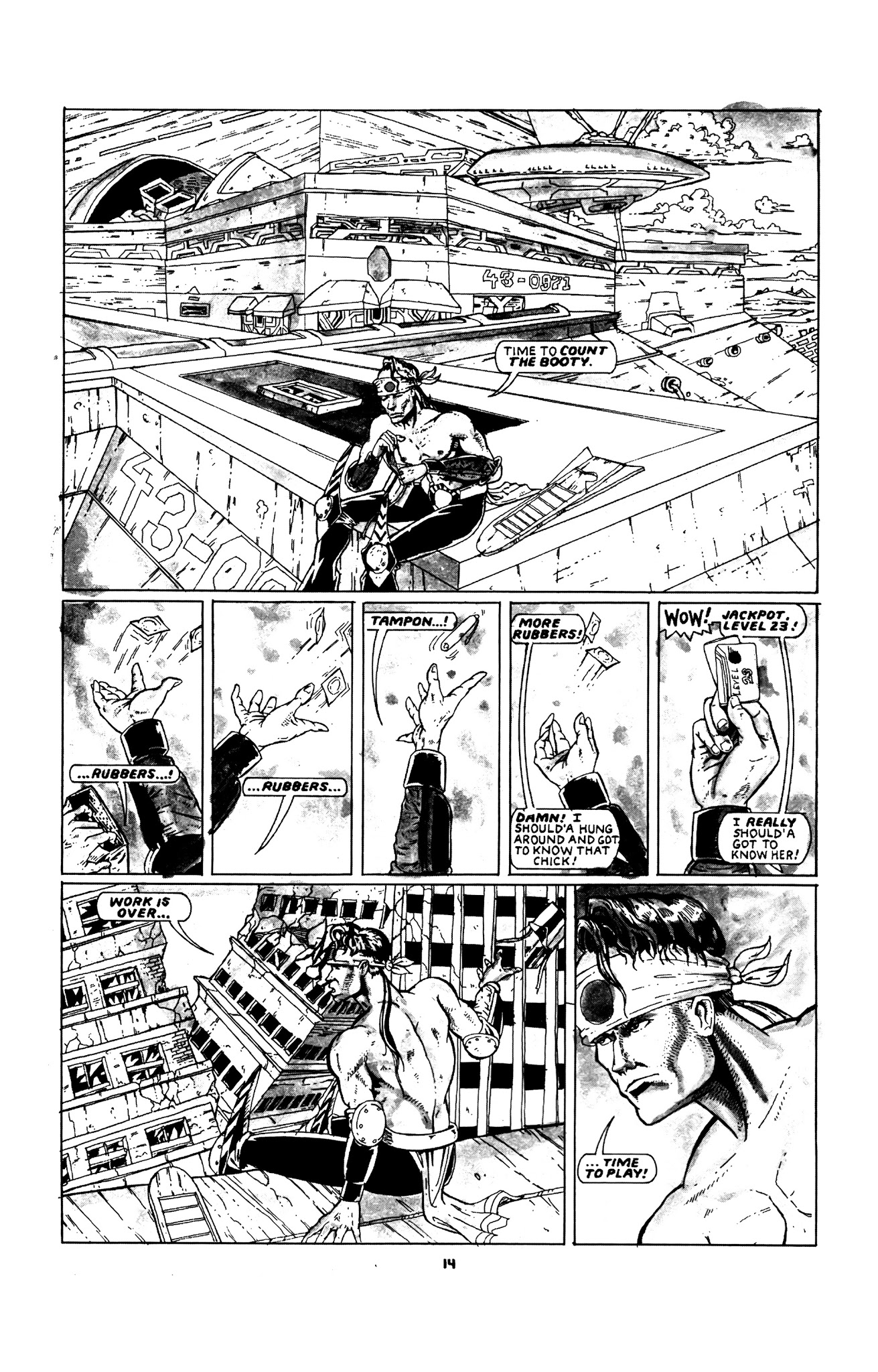 Read online Intrazone comic -  Issue #2 - 16