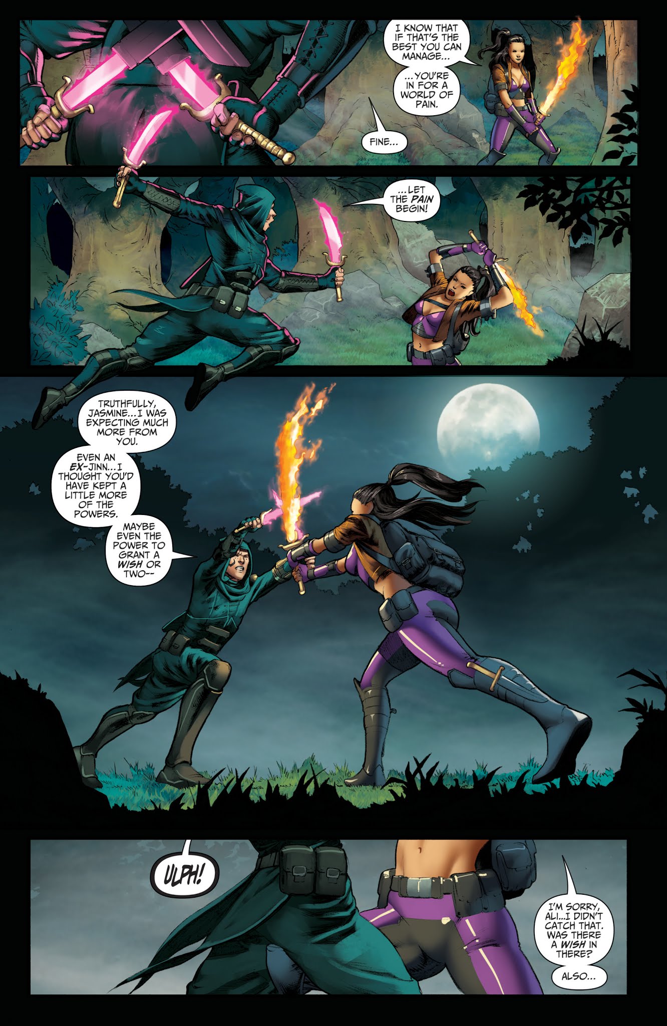 Read online Jasmine: Crown of Kings comic -  Issue #3 - 8