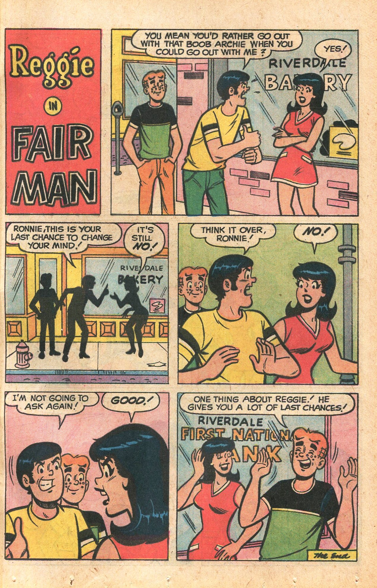 Read online Reggie's Wise Guy Jokes comic -  Issue #8 - 15
