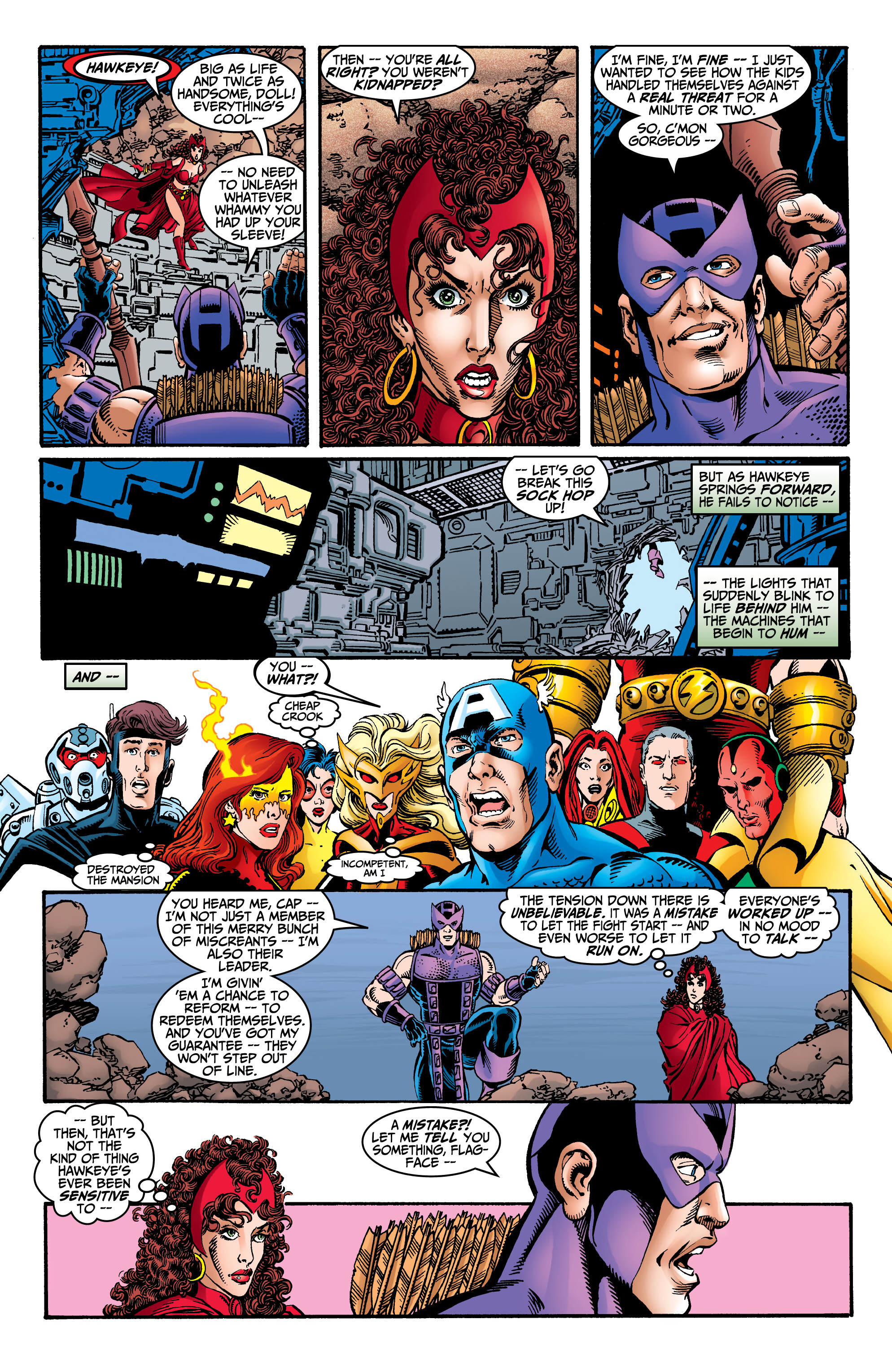 Read online Avengers By Kurt Busiek & George Perez Omnibus comic -  Issue # TPB (Part 7) - 92