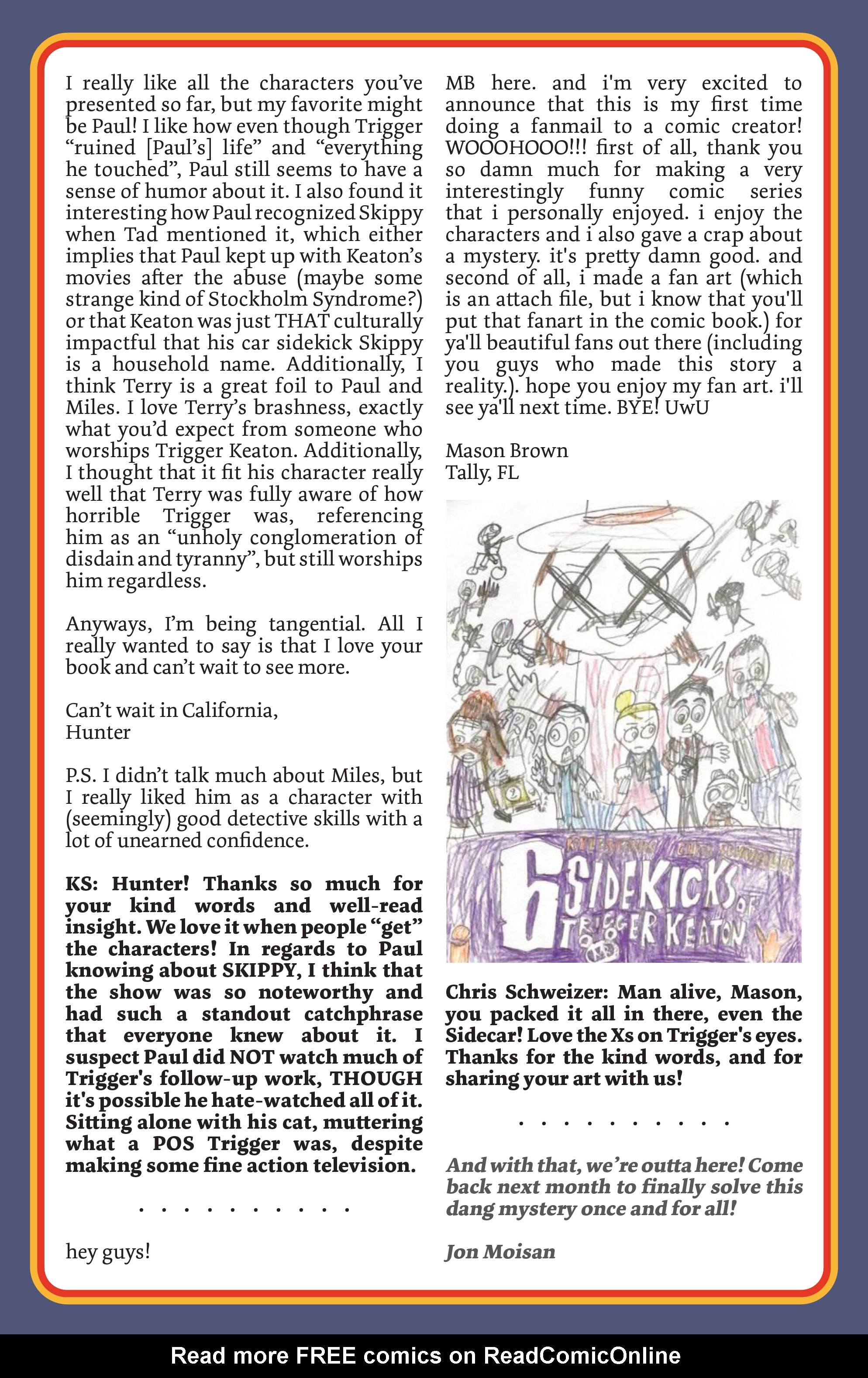 Read online The Six Sidekicks of Trigger Keaton comic -  Issue #5 - 27