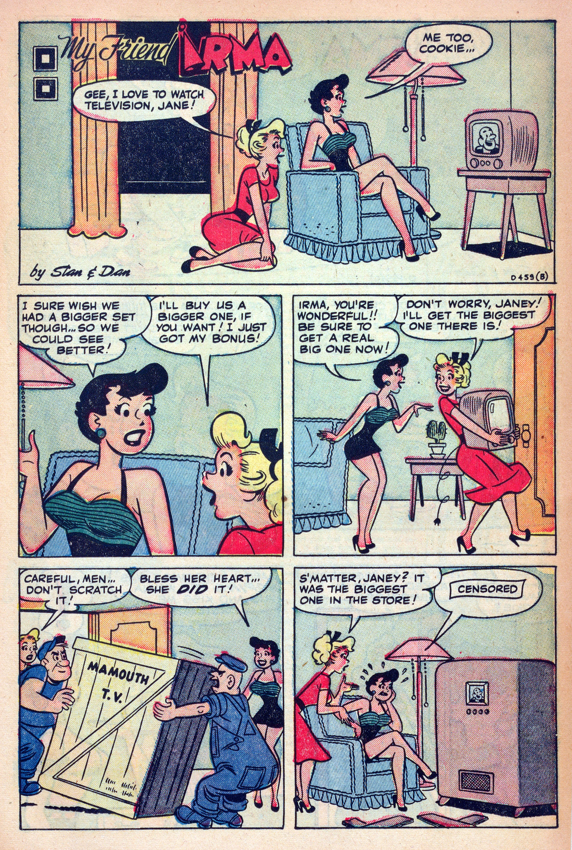 Read online My Friend Irma comic -  Issue #39 - 15