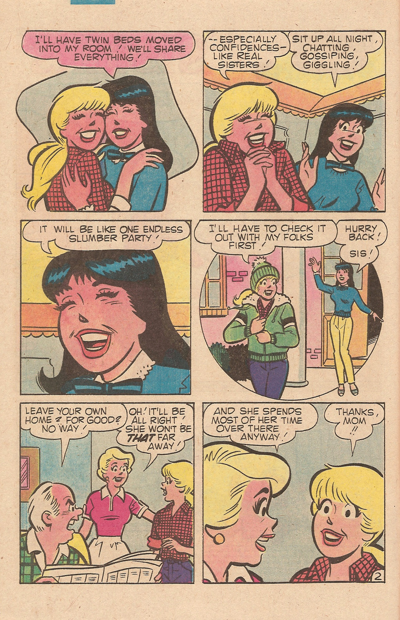 Read online Archie's Girls Betty and Veronica comic -  Issue #302 - 4