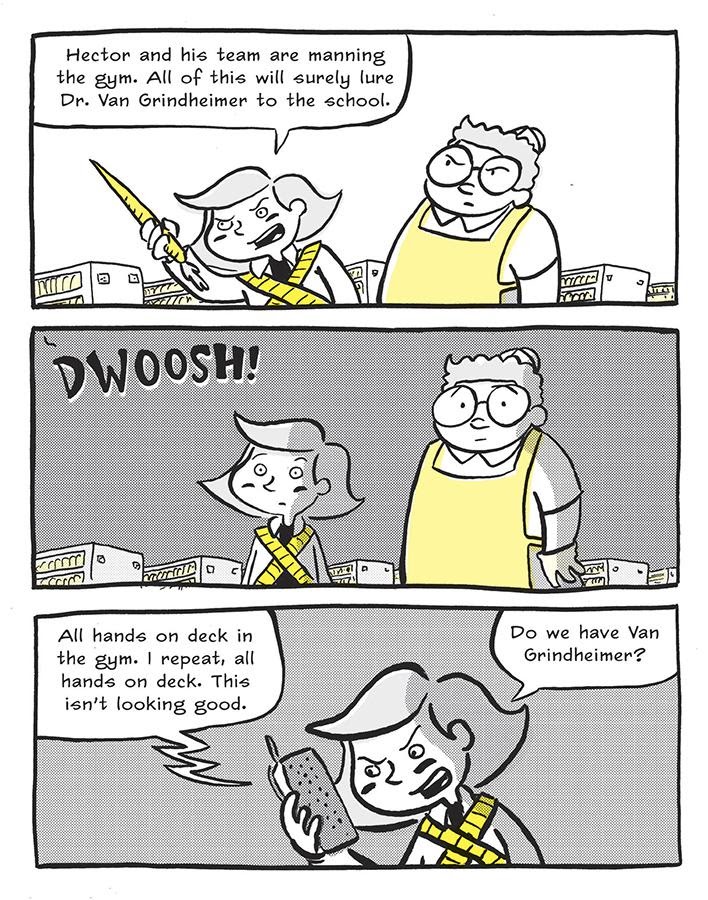 Read online Lunch Lady and the Schoolwide Scuffle comic -  Issue # TPB - 59