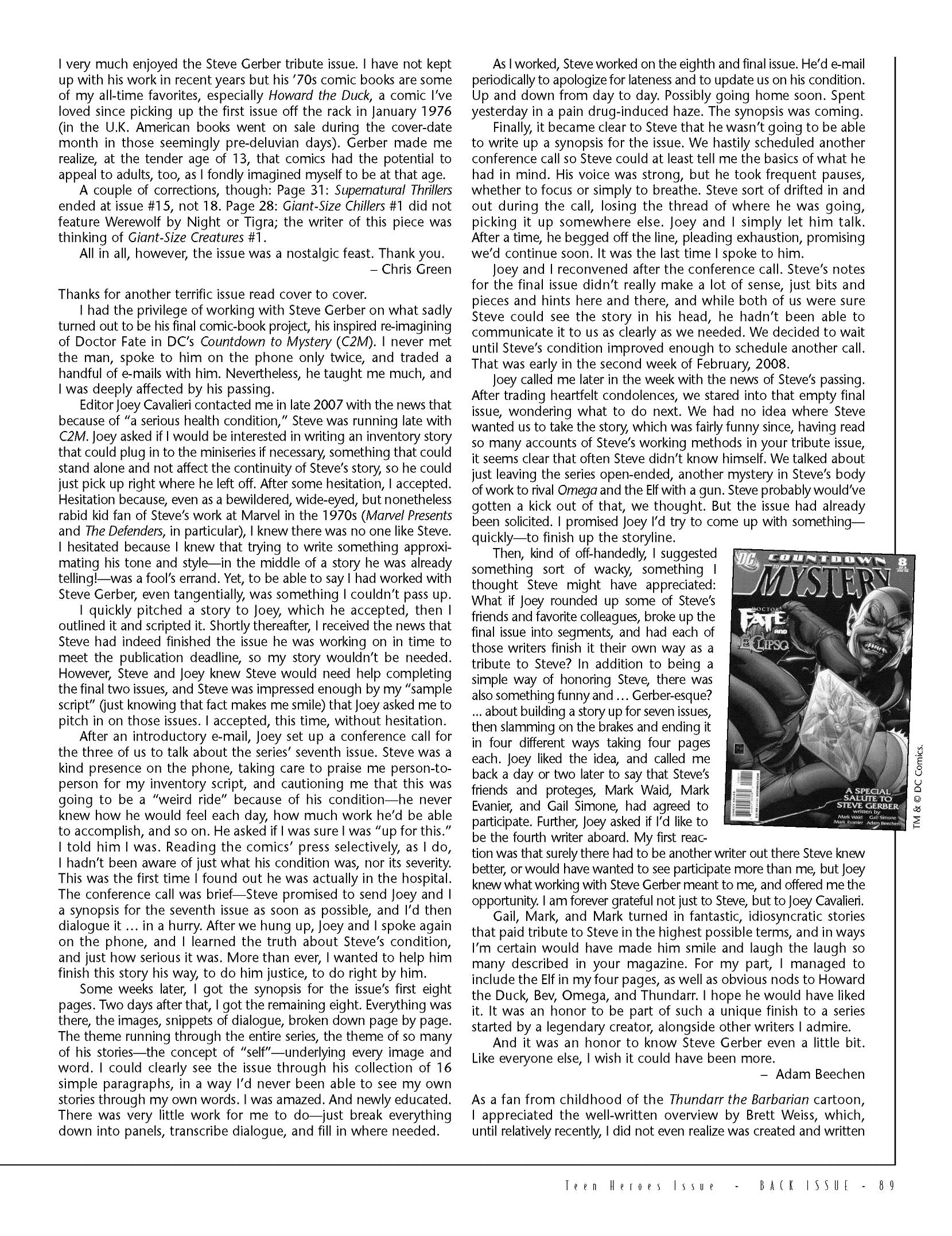 Read online Back Issue comic -  Issue #33 - 91