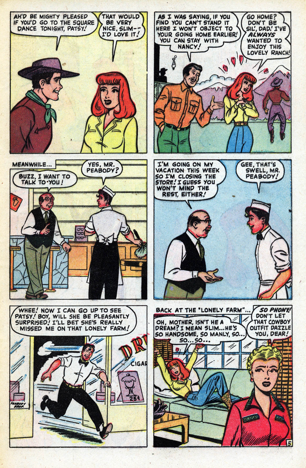 Read online Patsy Walker comic -  Issue #28 - 45