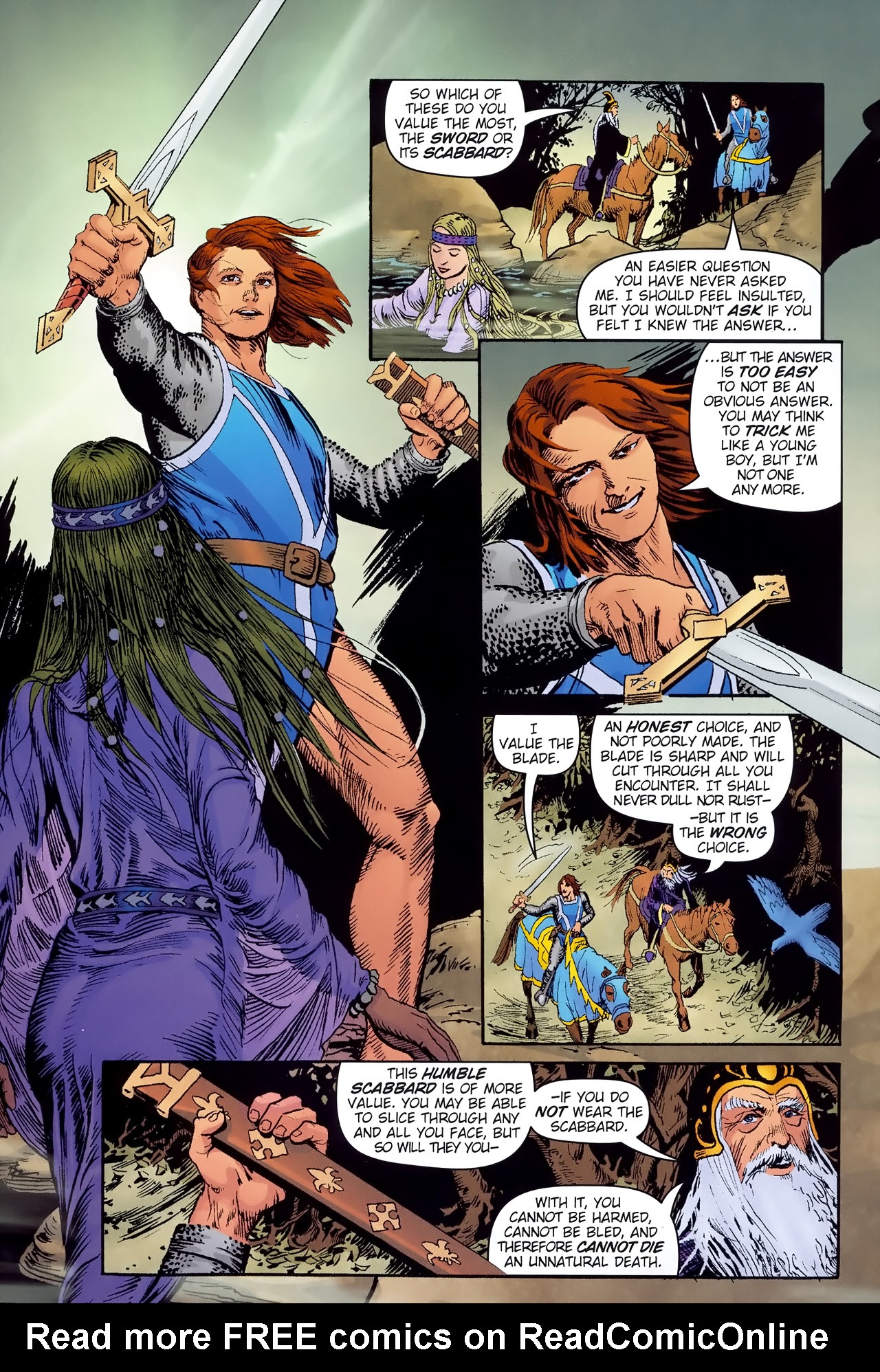 Read online King Arthur - Excalibur Unsheated comic -  Issue # Full - 44