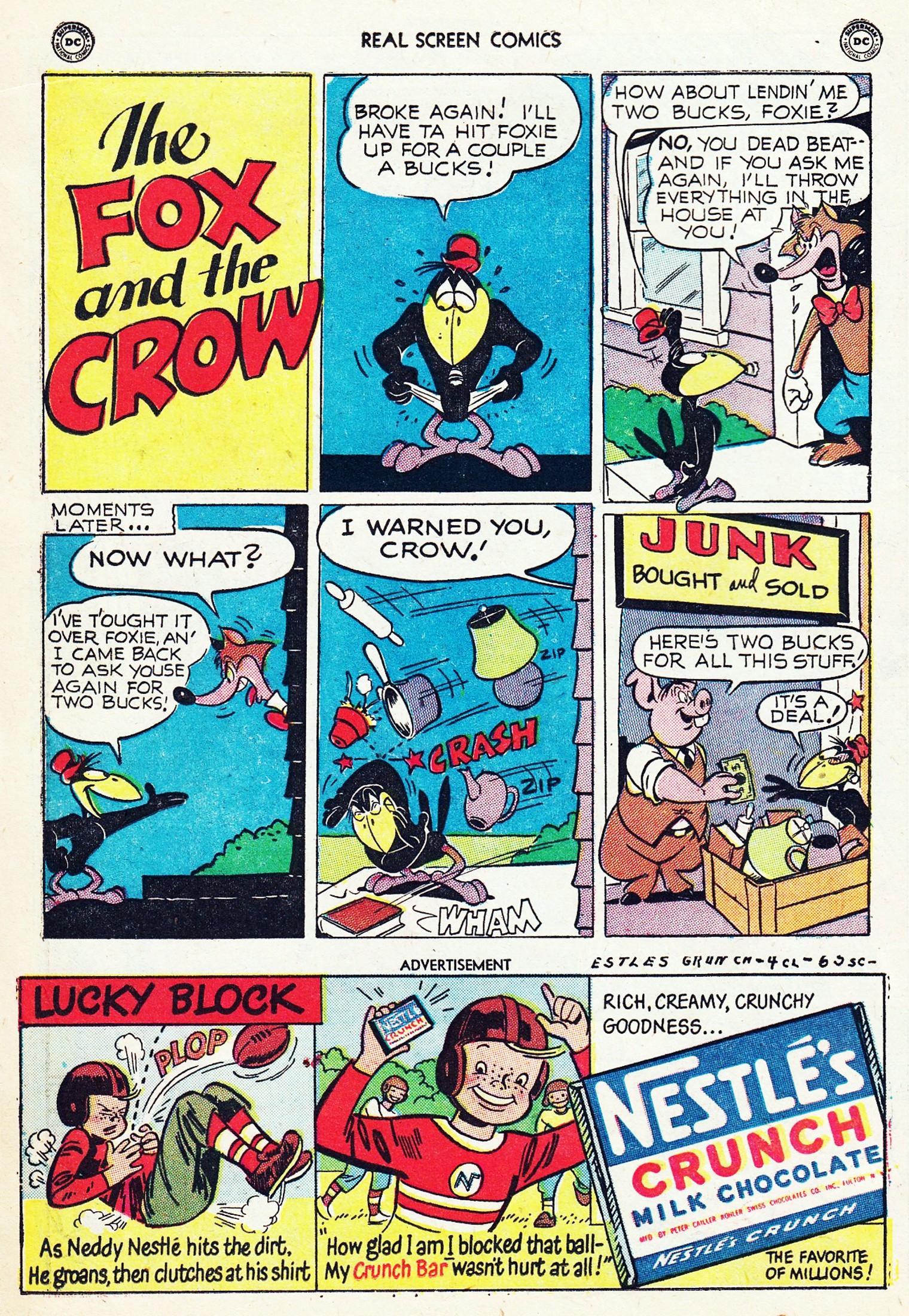 Read online Real Screen Comics comic -  Issue #35 - 20