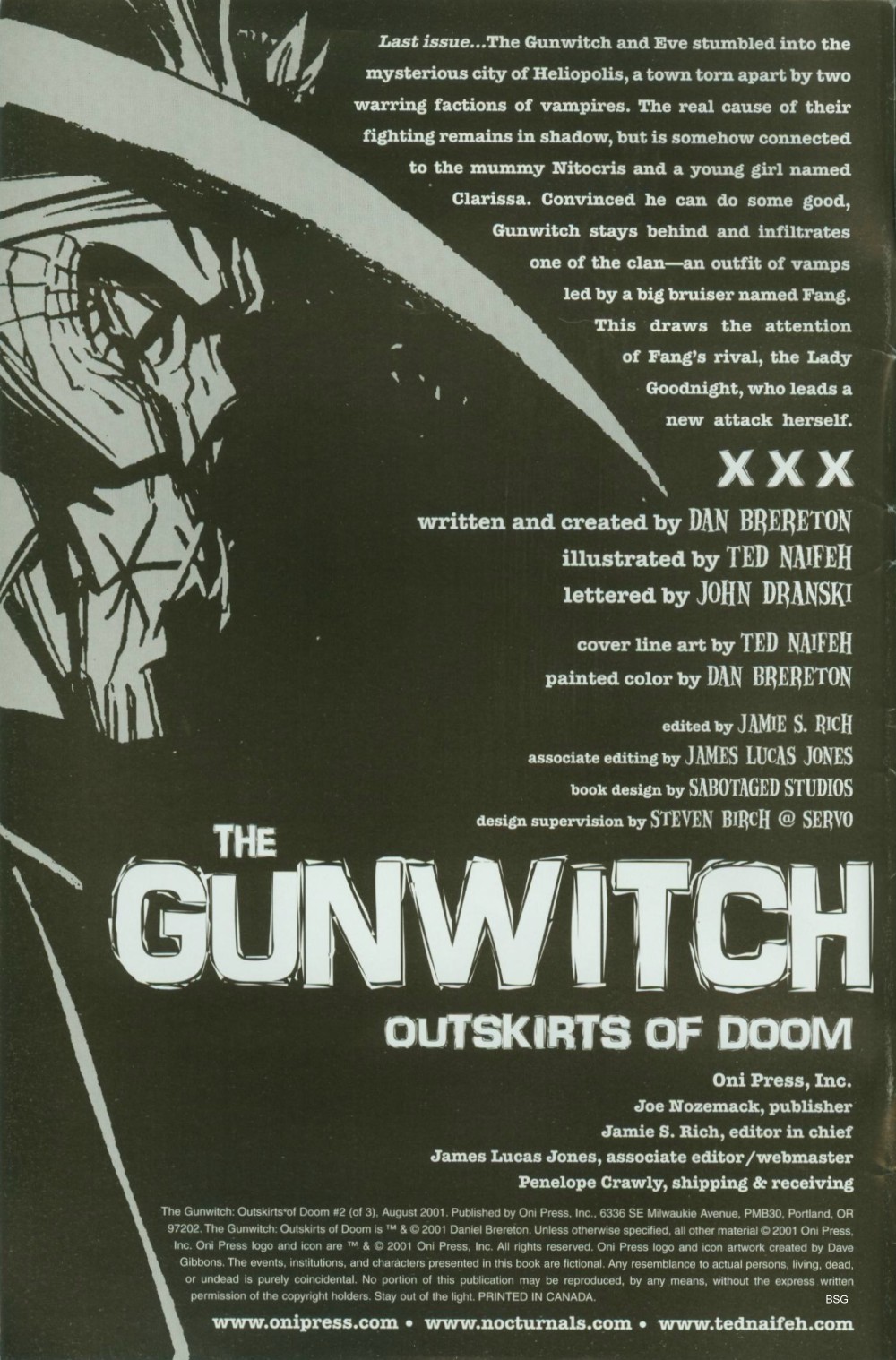 Read online The Gunwitch: Outskirts of Doom comic -  Issue #2 - 2