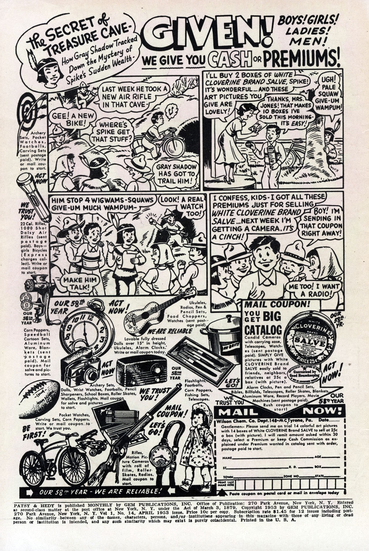 Read online Patsy and Hedy comic -  Issue #14 - 2