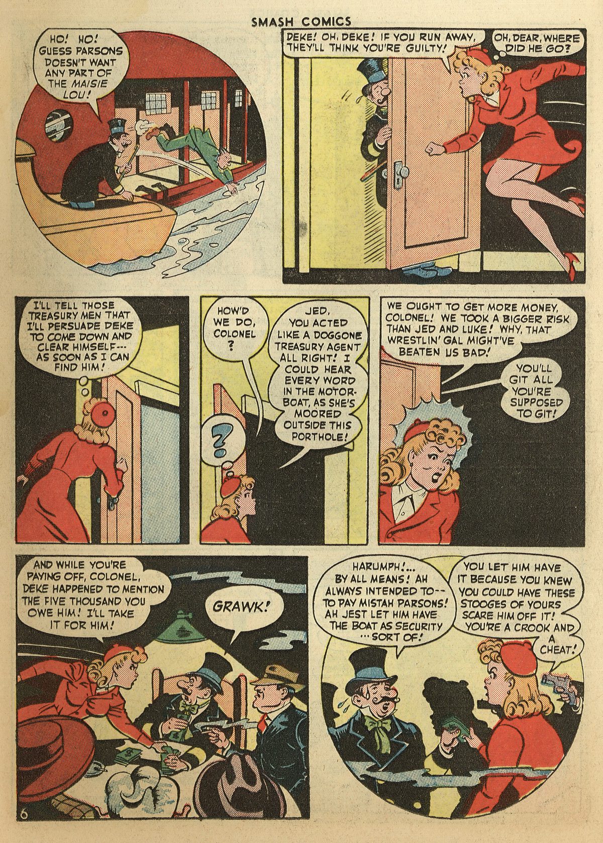 Read online Smash Comics comic -  Issue #66 - 28