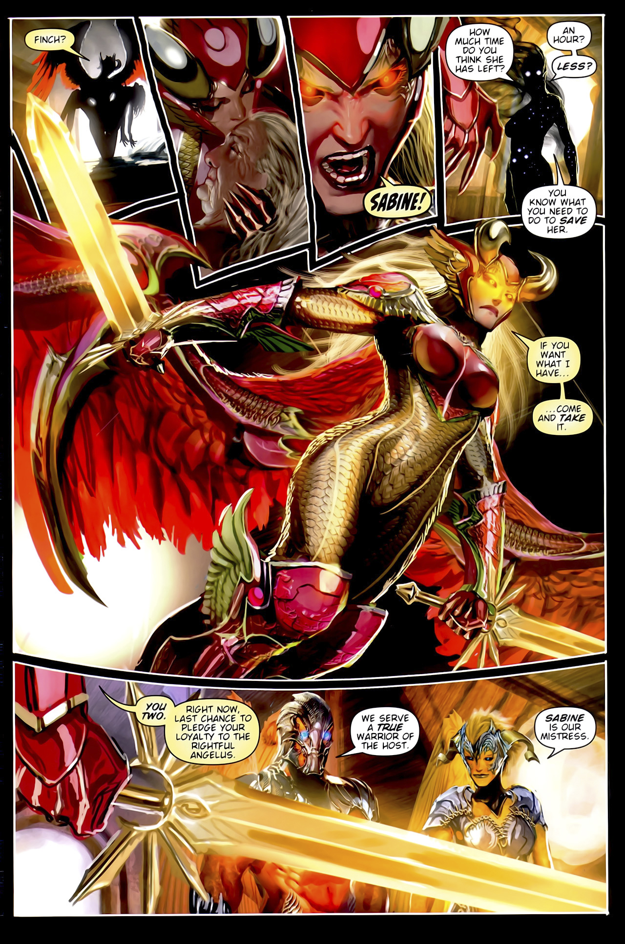 Read online Angelus comic -  Issue #5 - 21