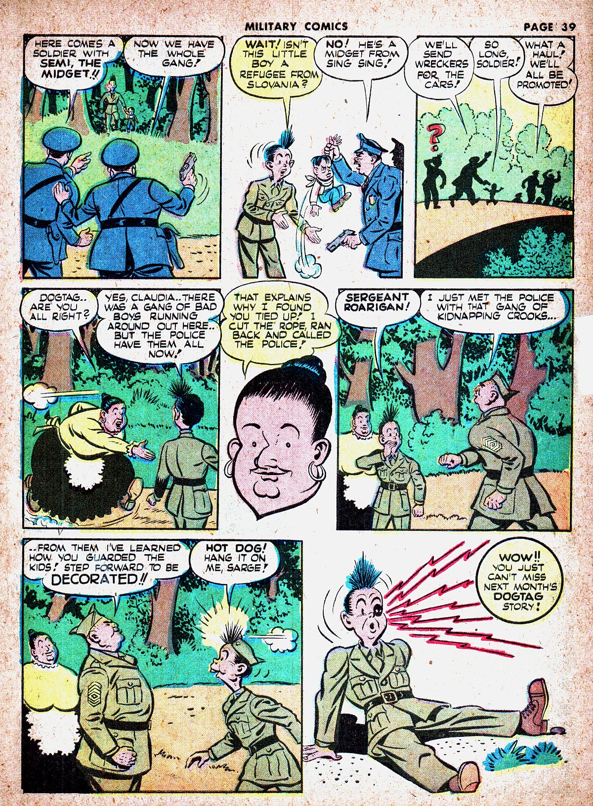 Read online Military Comics comic -  Issue #19 - 42