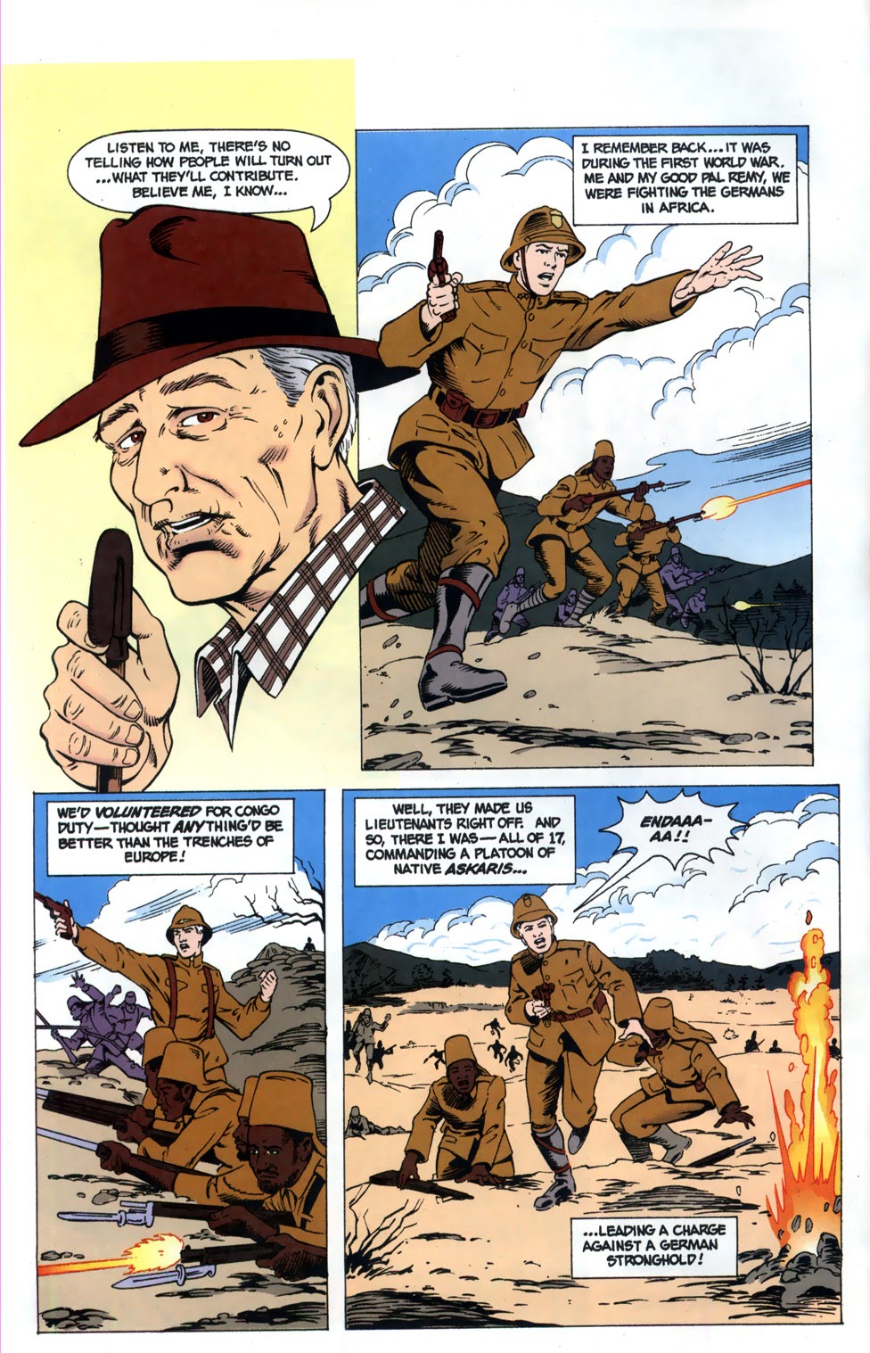Read online Young Indiana Jones Chronicles comic -  Issue #7 - 4
