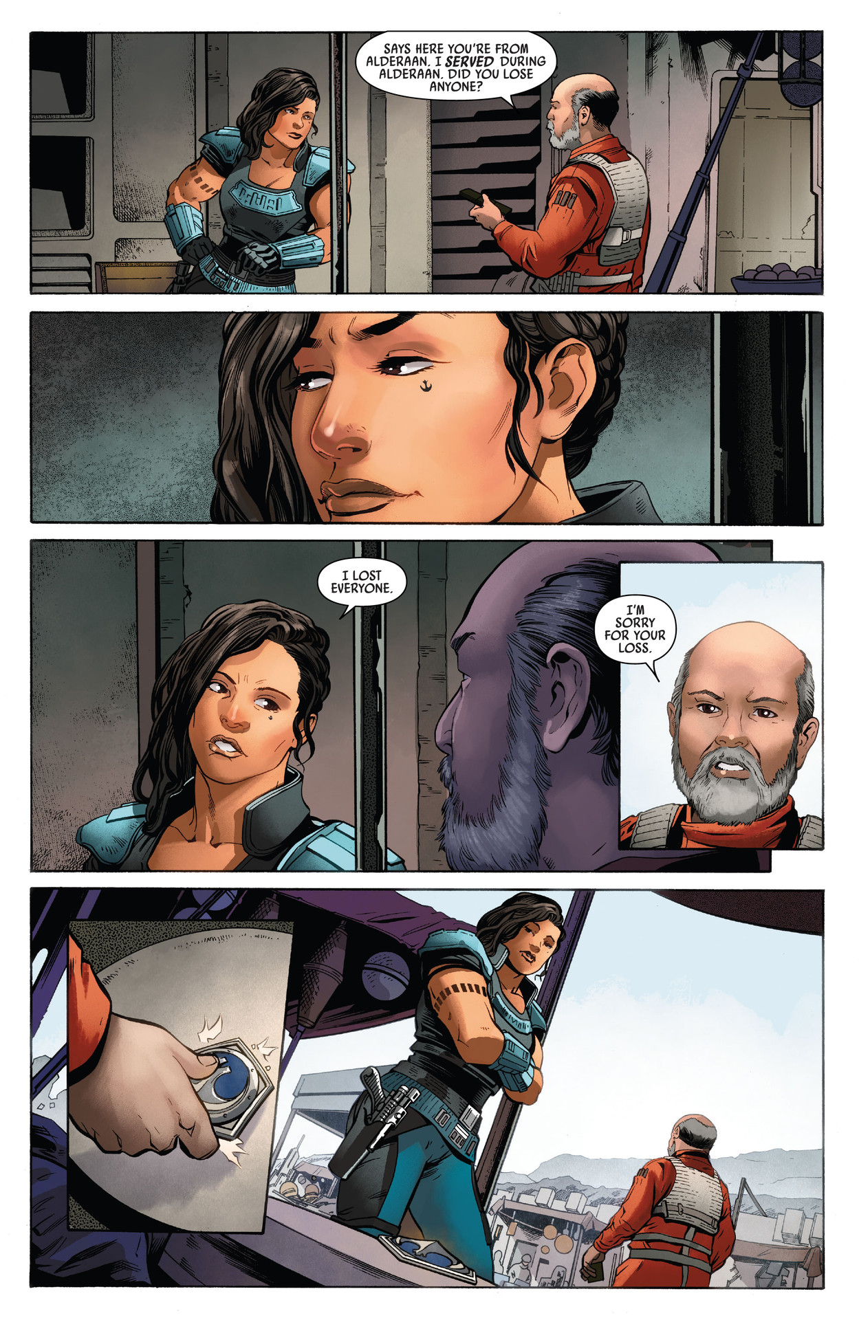Read online Star Wars: The Mandalorian Season 2 comic -  Issue #4 - 31