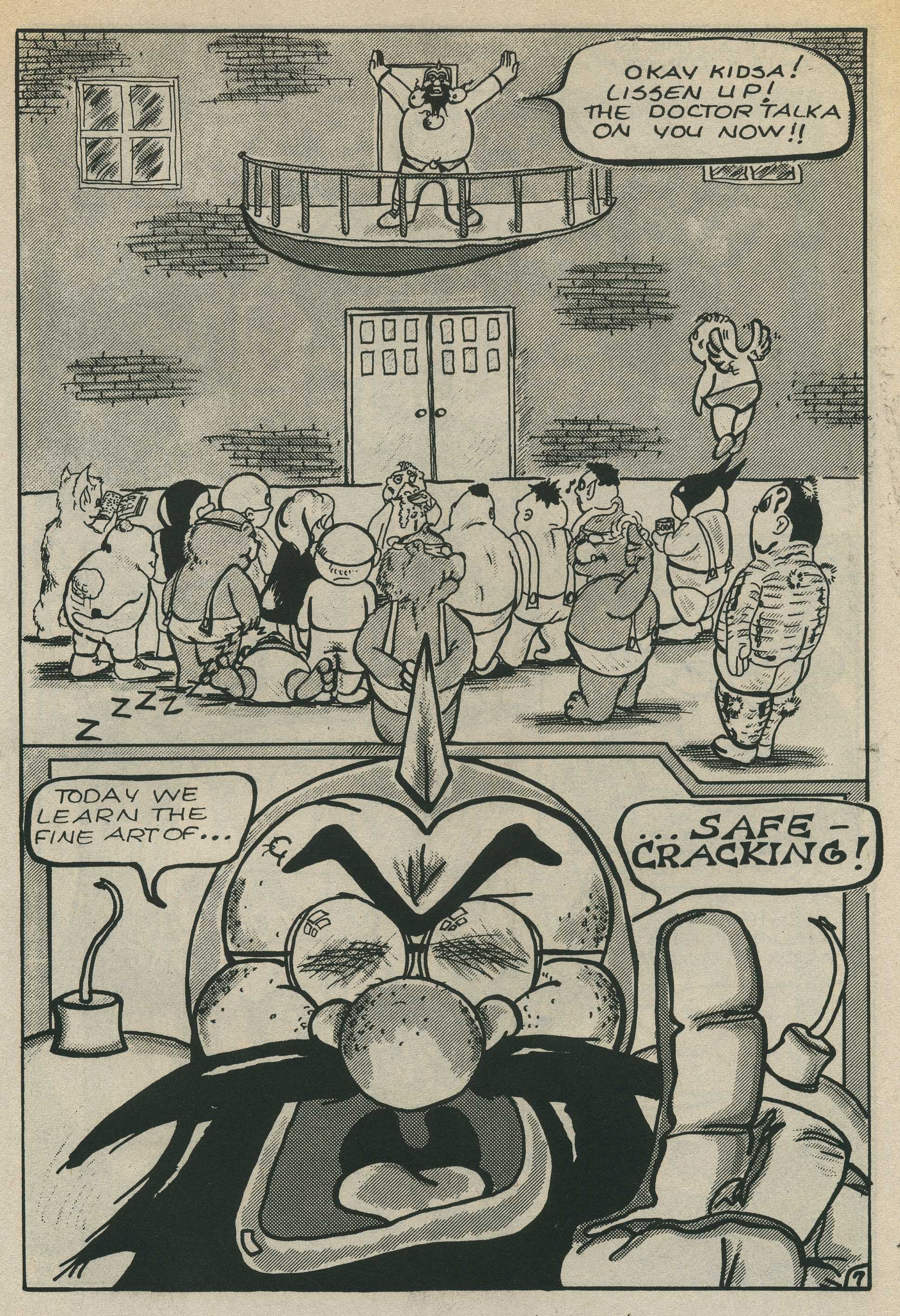 Read online Geriatric Gangrene Jujitsu Gerbils comic -  Issue #3 - 9
