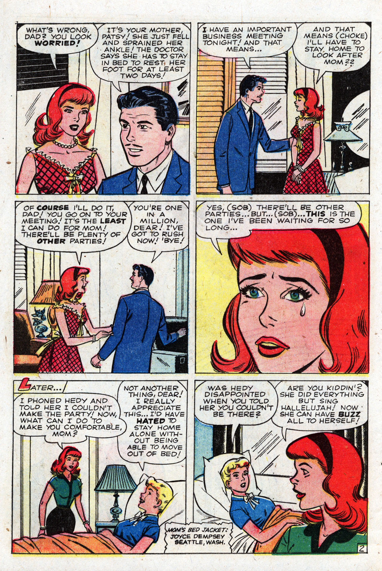 Read online Patsy Walker comic -  Issue #92 - 12