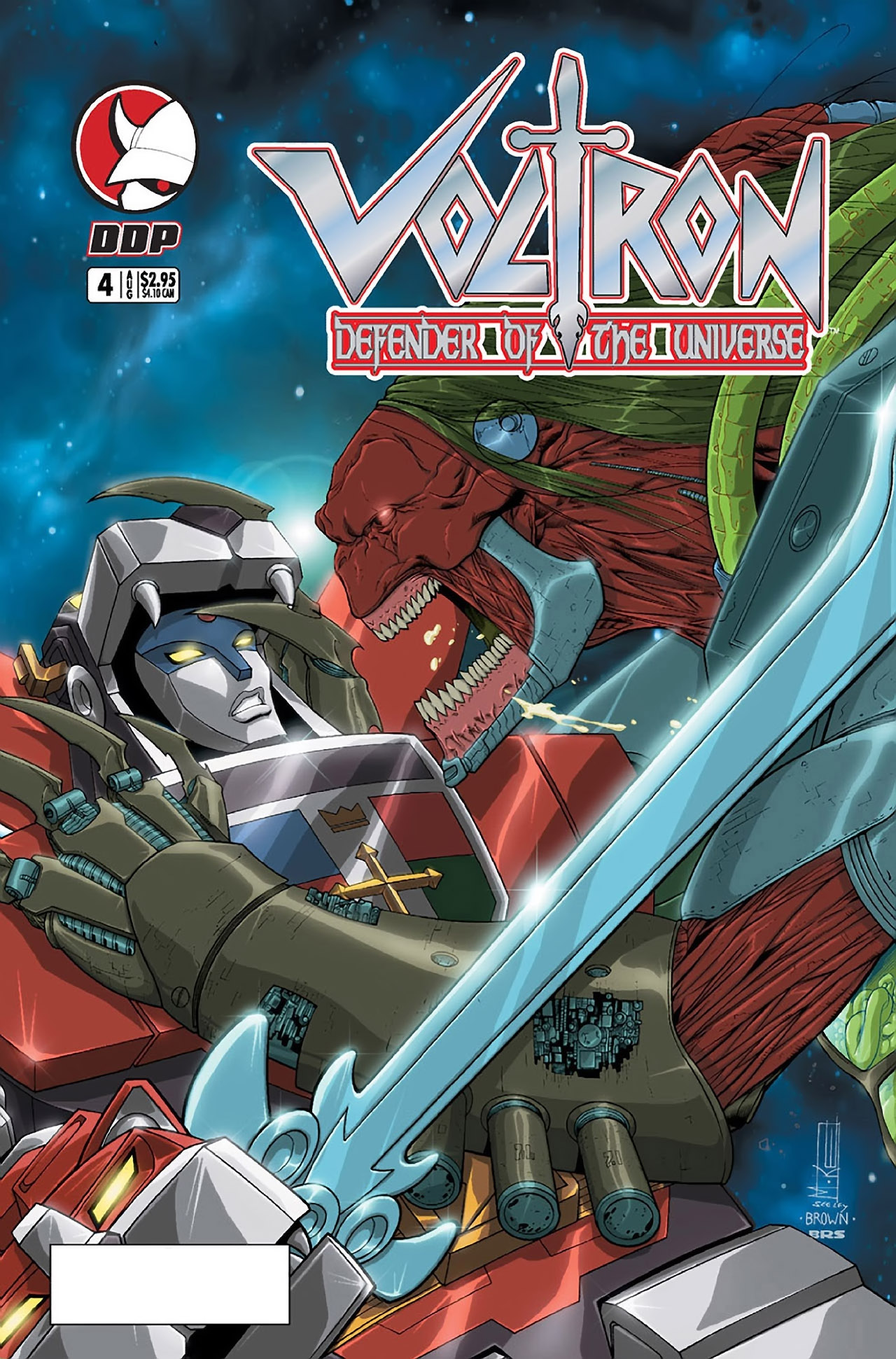 Read online Voltron: Defender of the Universe (Existed) comic -  Issue #4 - 1