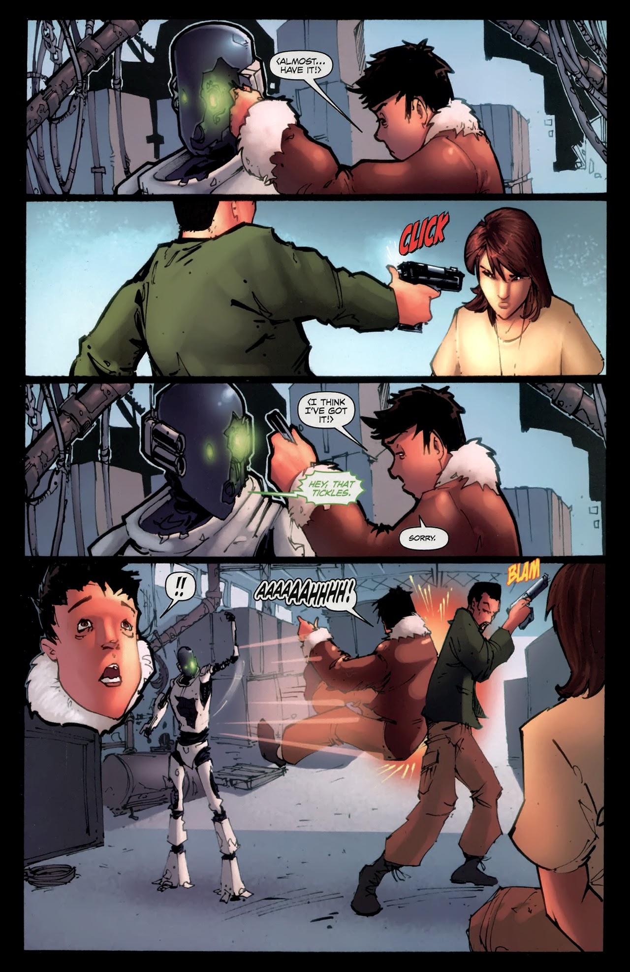 Read online Drone comic -  Issue #4 - 5