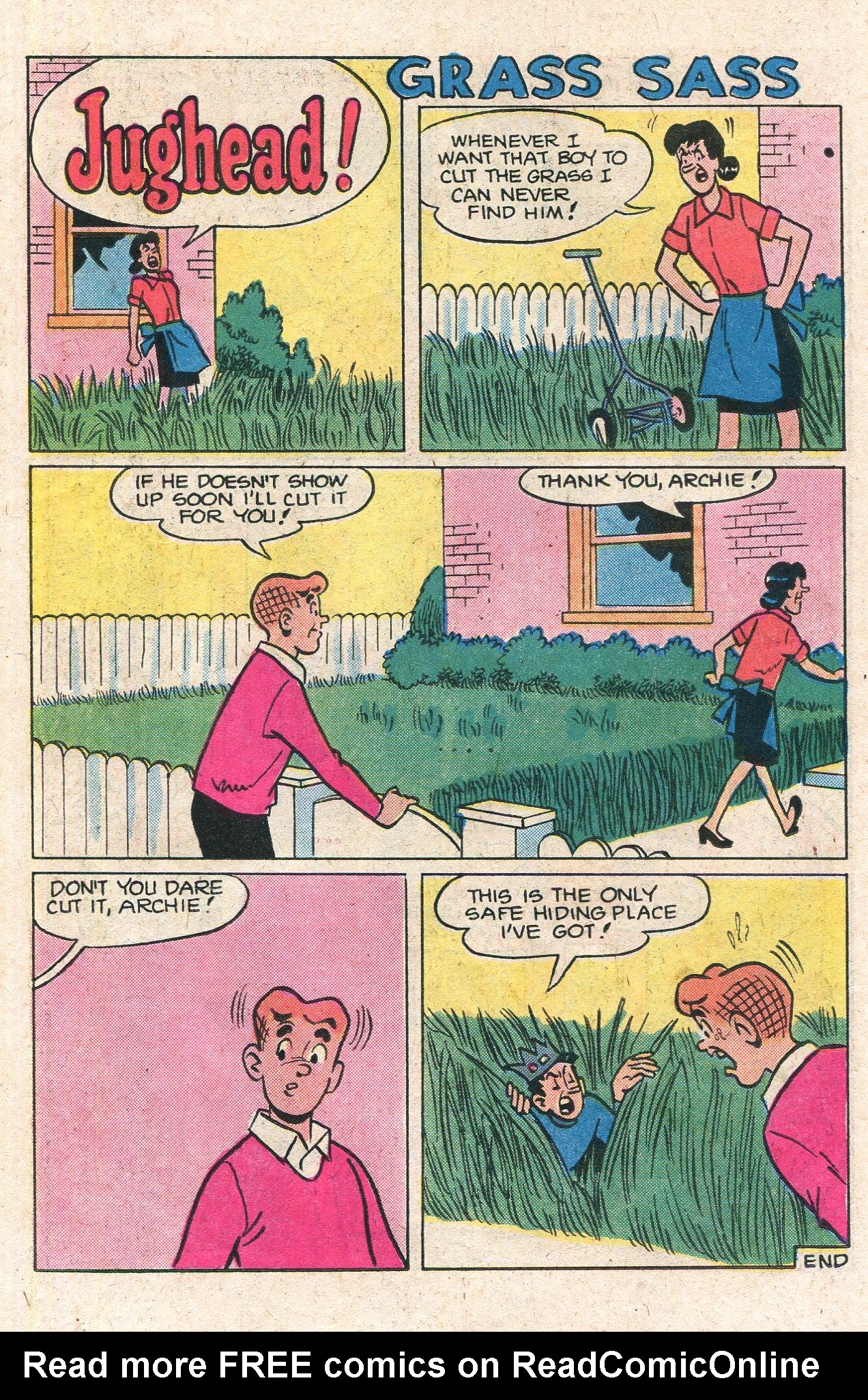 Read online Jughead's Jokes comic -  Issue #64 - 14