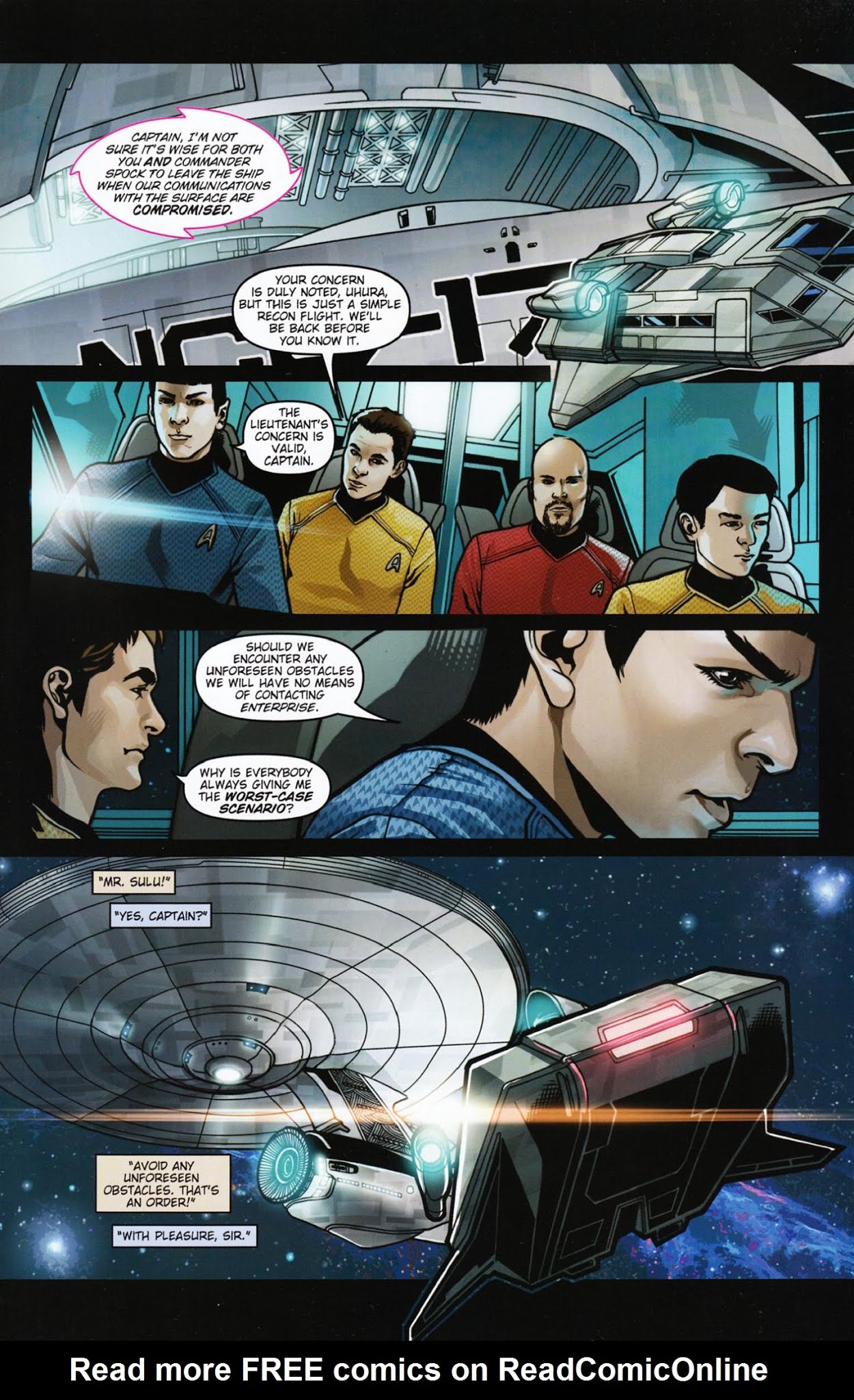 Read online Star Trek: Countdown To Darkness comic -  Issue #1 - 17