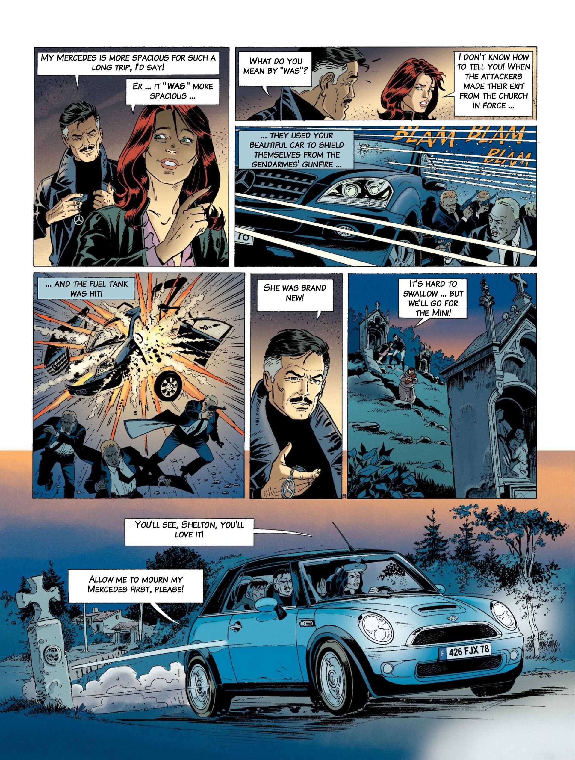 Read online Wayne Shelton comic -  Issue #7 - 22