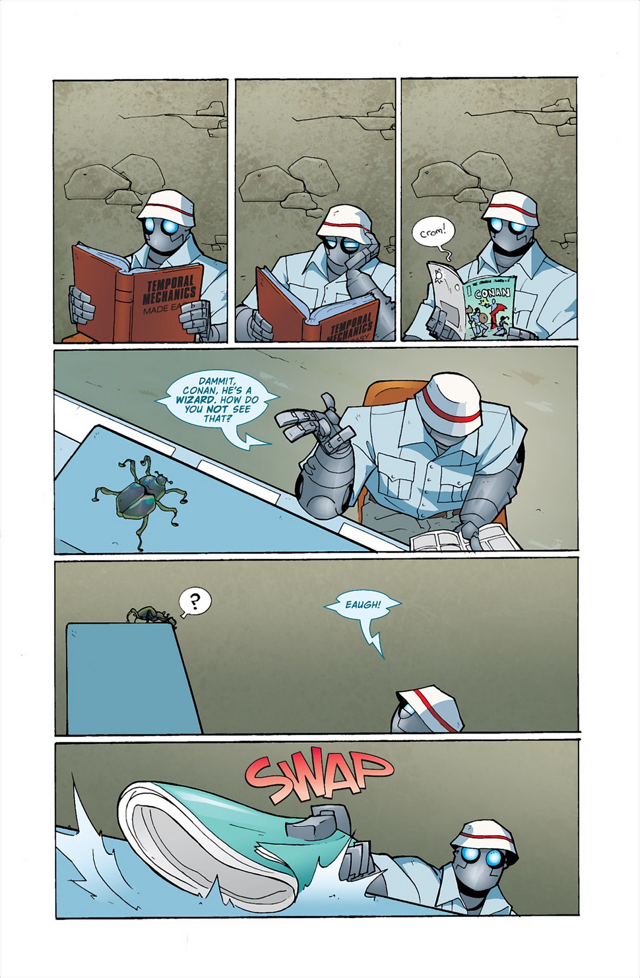 Read online Atomic Robo and the Shadow From Beyond Time comic -  Issue #4 - 15