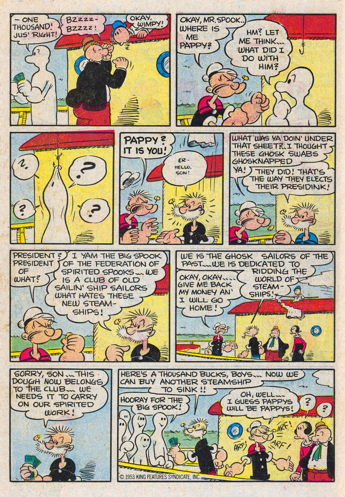 Read online Popeye (1948) comic -  Issue #169 - 18