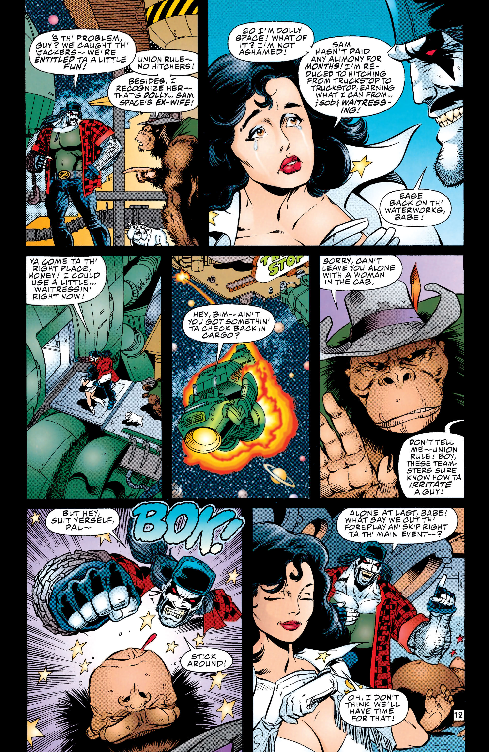 Read online Lobo (1993) comic -  Issue #6 - 13