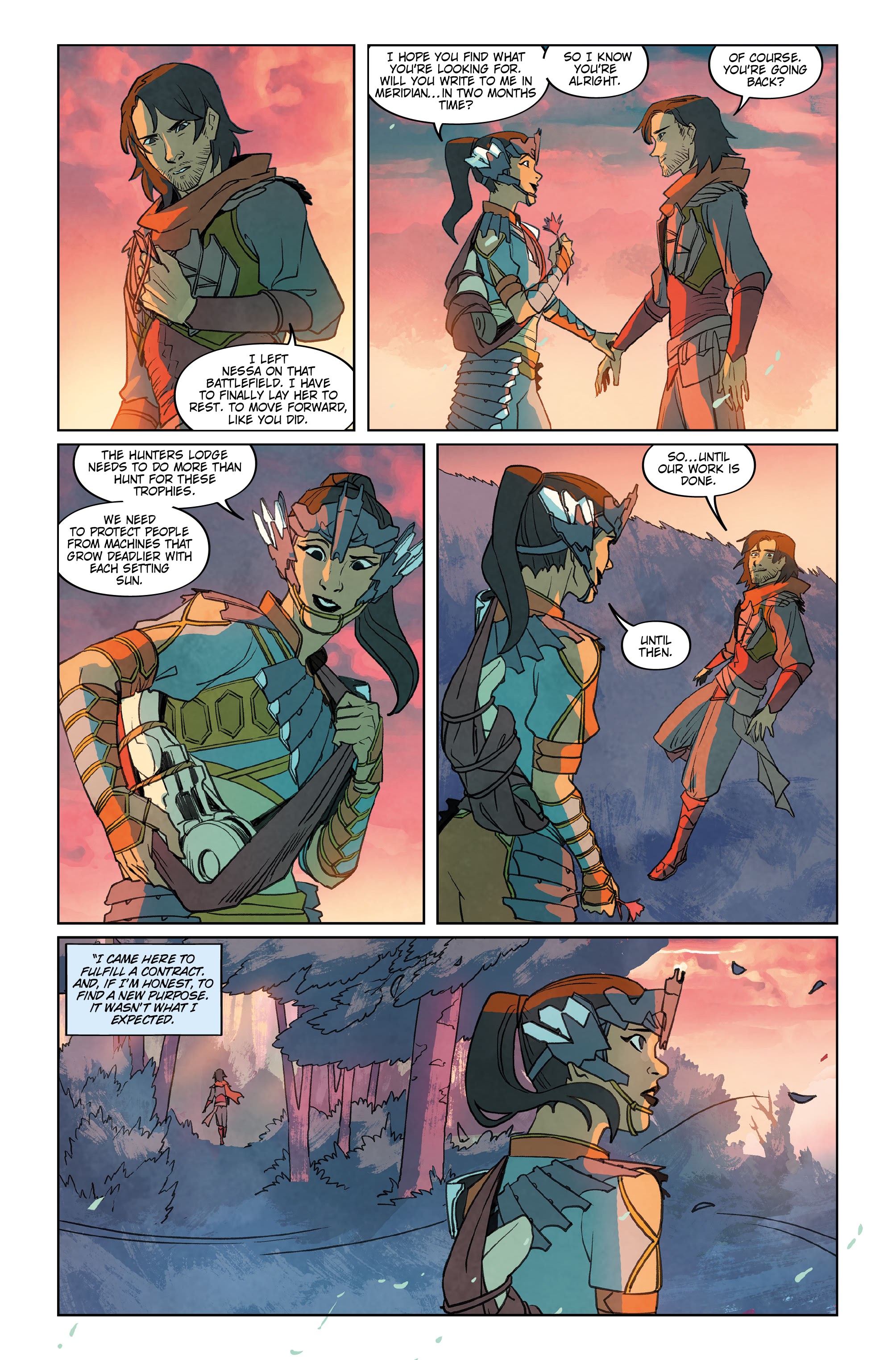Read online Horizon Zero Dawn (2020) comic -  Issue #4 - 29