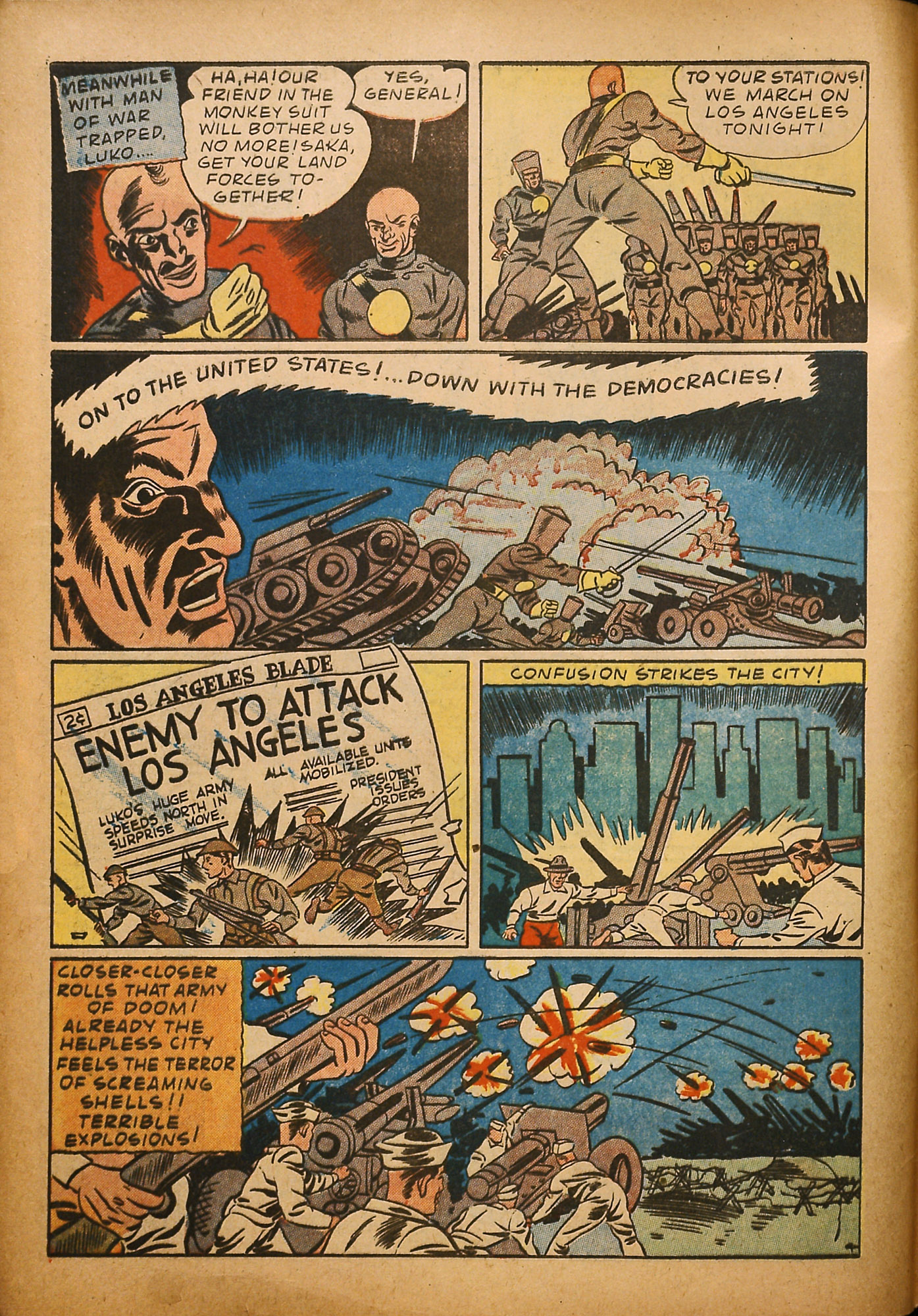 Read online Man of War Comics comic -  Issue #1 - 6