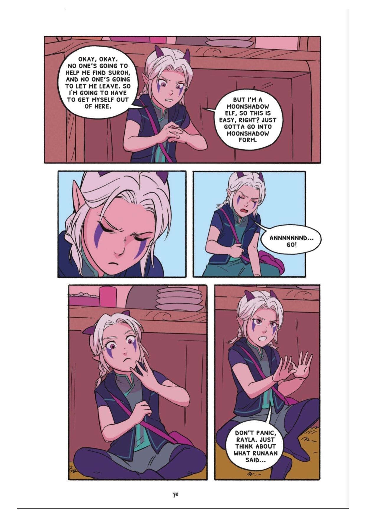 Read online The Dragon Prince: Bloodmoon Huntress comic -  Issue # TPB - 75