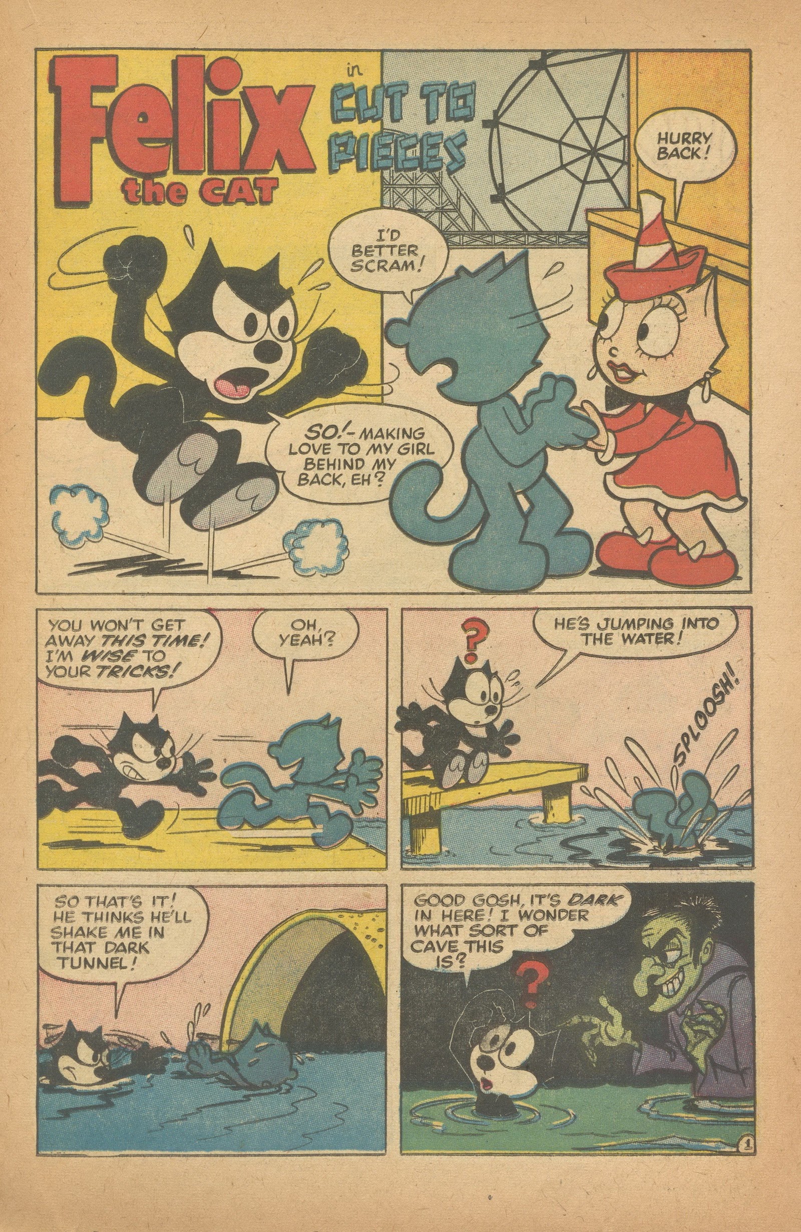Read online Felix the Cat (1955) comic -  Issue #104 - 21