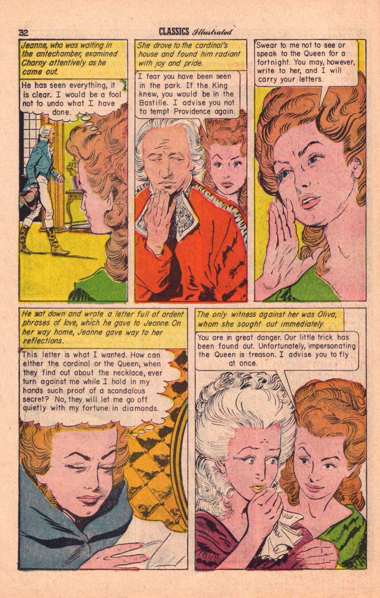 Read online Classics Illustrated comic -  Issue #165 - 34