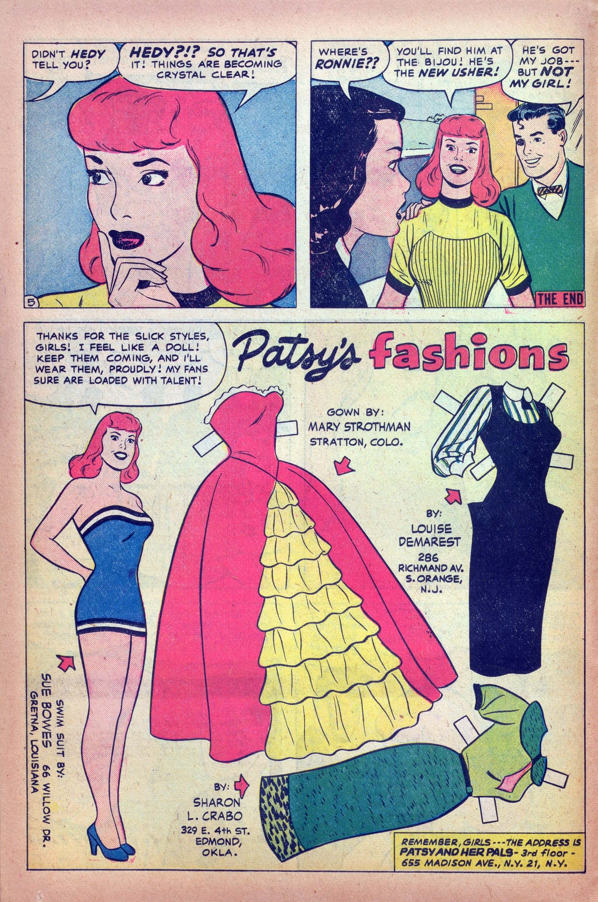 Read online Patsy and her Pals comic -  Issue #29 - 14