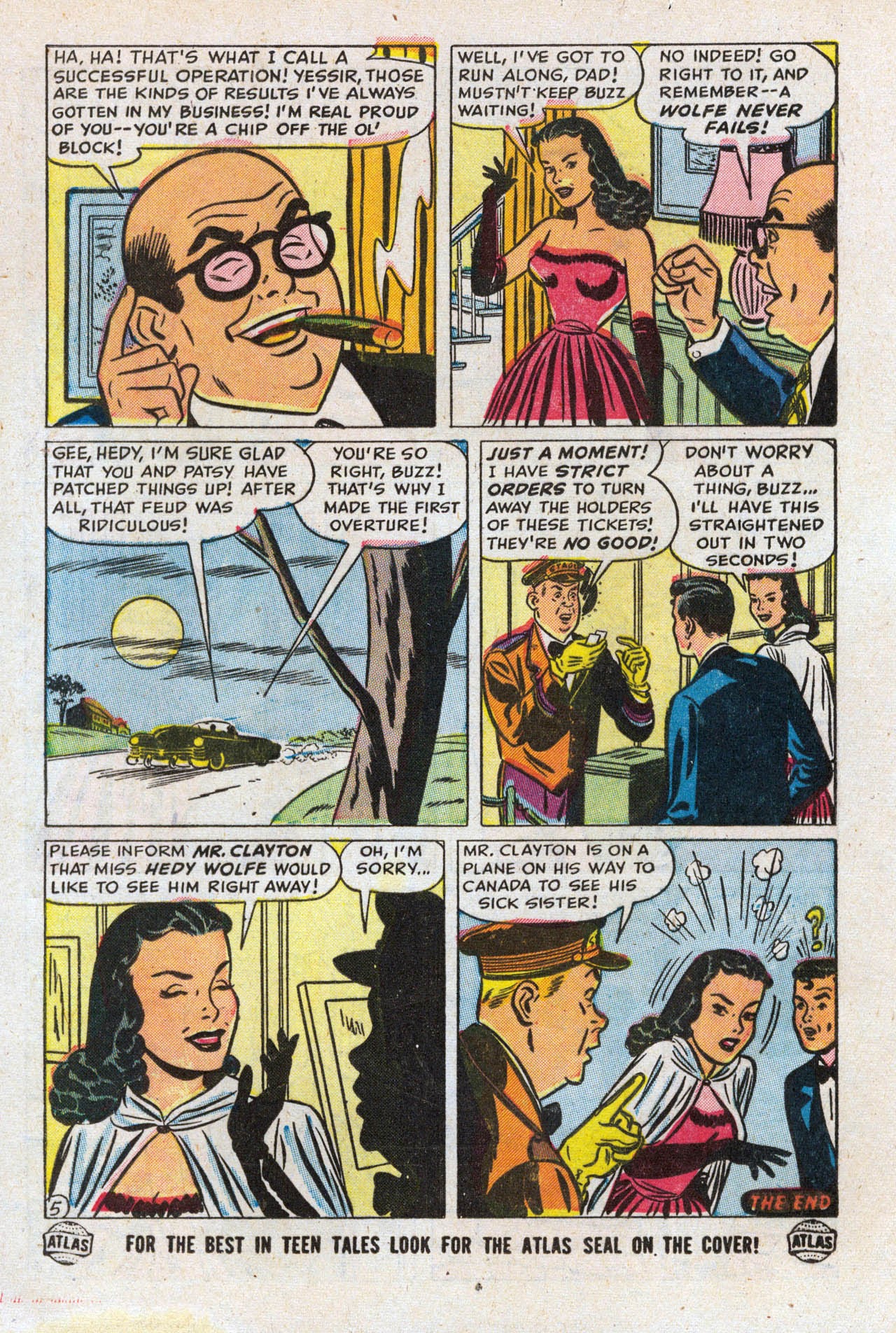 Read online Patsy and her Pals comic -  Issue #1 - 24