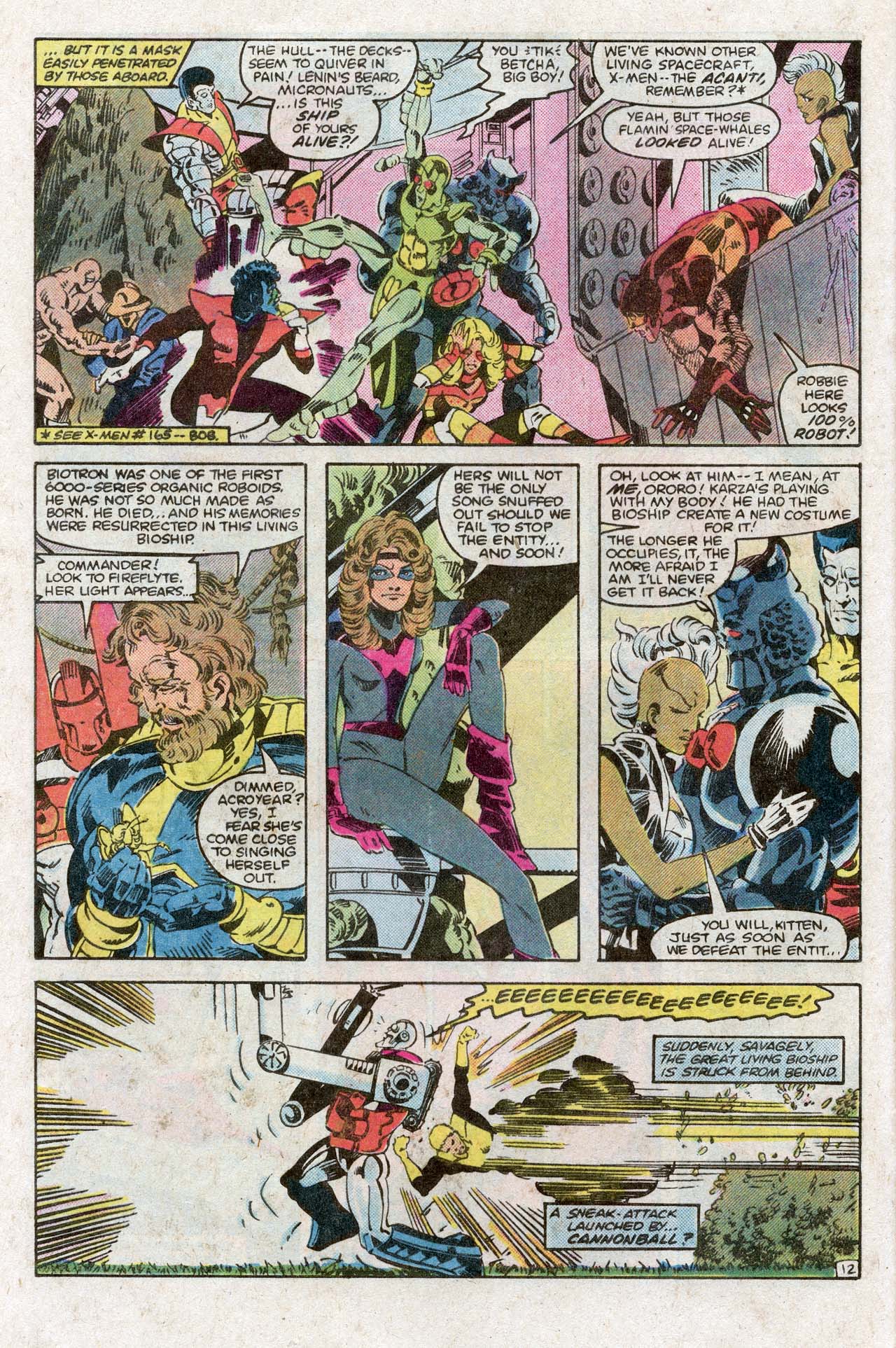 Read online The X-Men and the Micronauts comic -  Issue #4 - 16