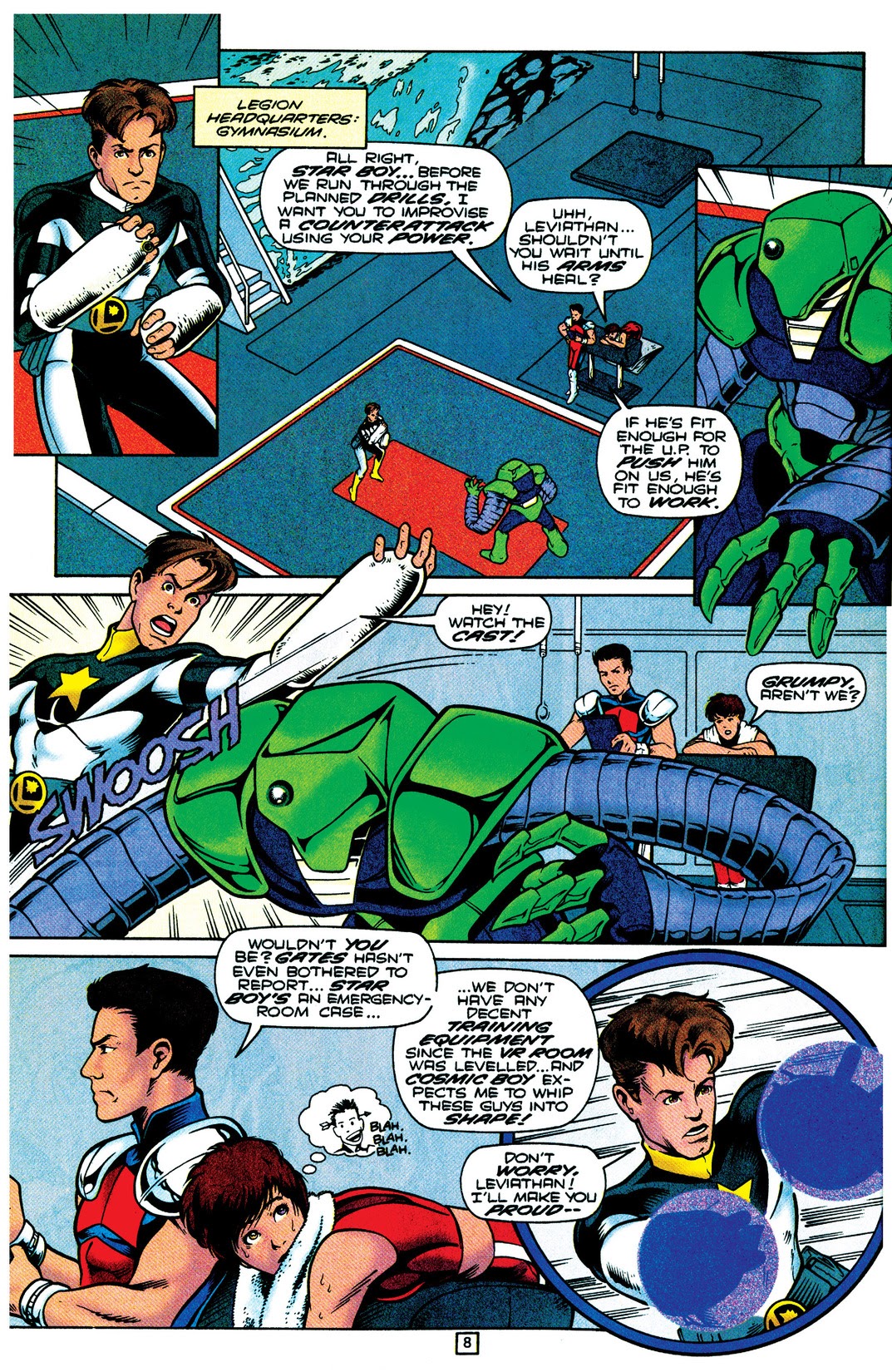 Read online Legionnaires comic -  Issue #33 - 9
