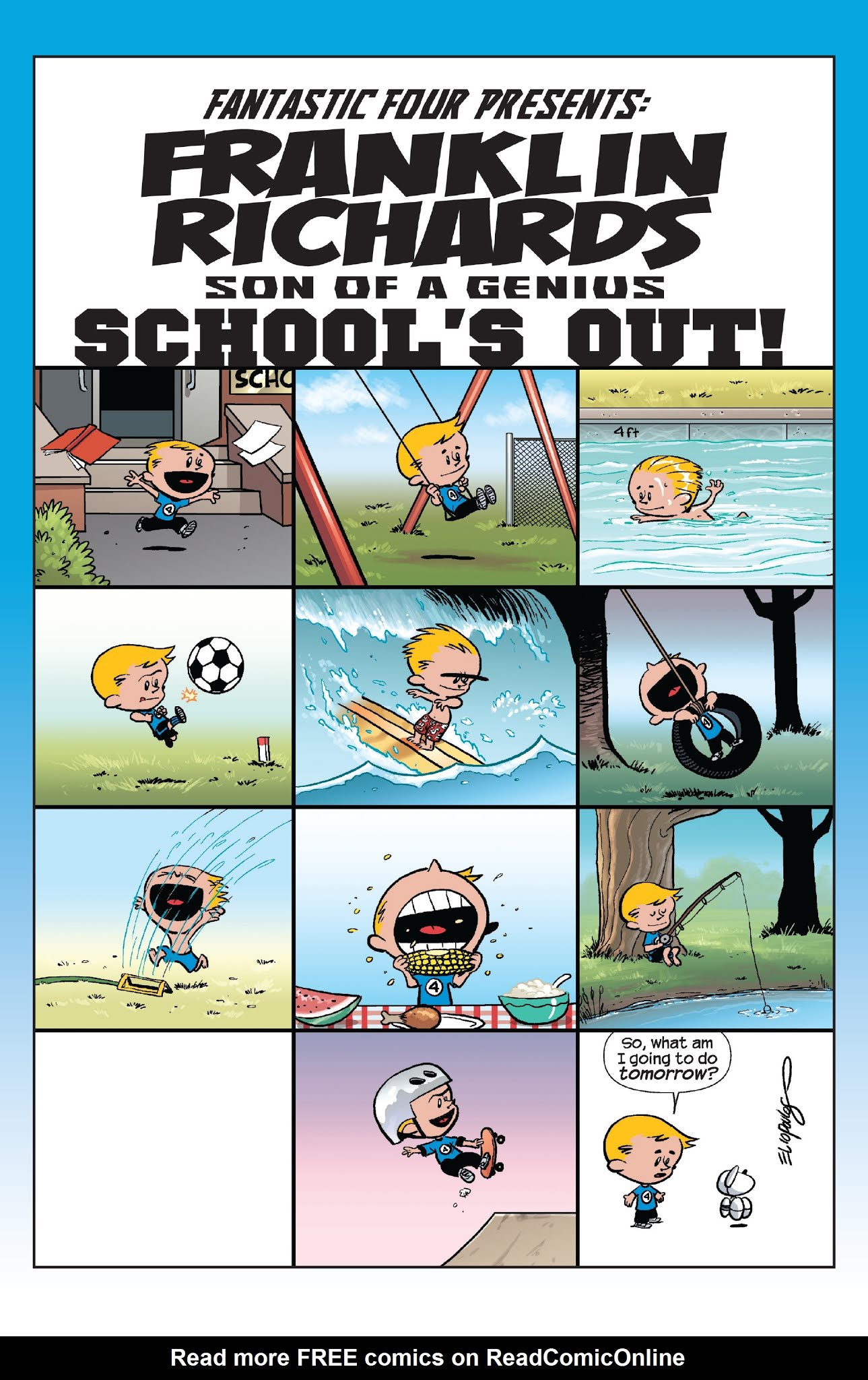 Read online Franklin Richards: A Fantastic Year comic -  Issue # TPB - 54