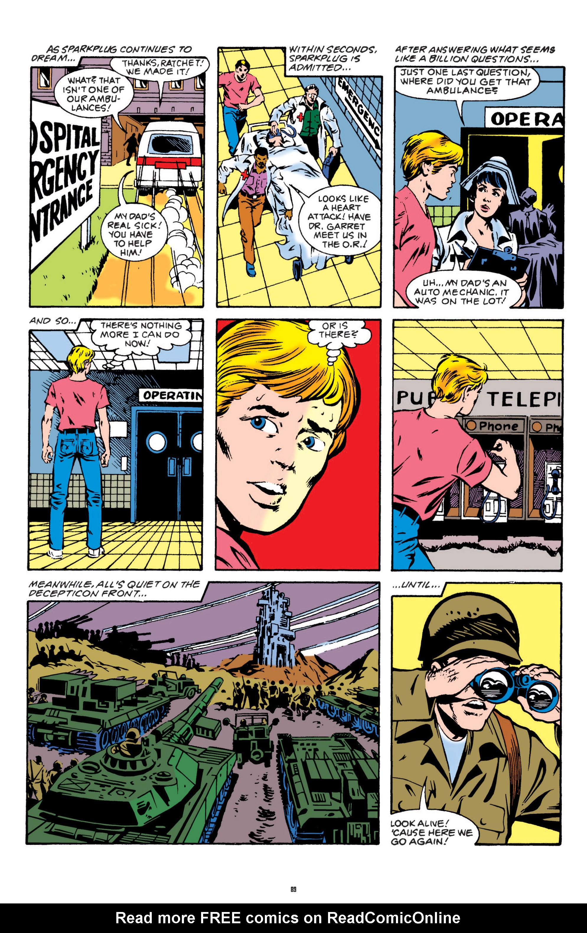 Read online The Transformers Classics comic -  Issue # TPB 1 - 90