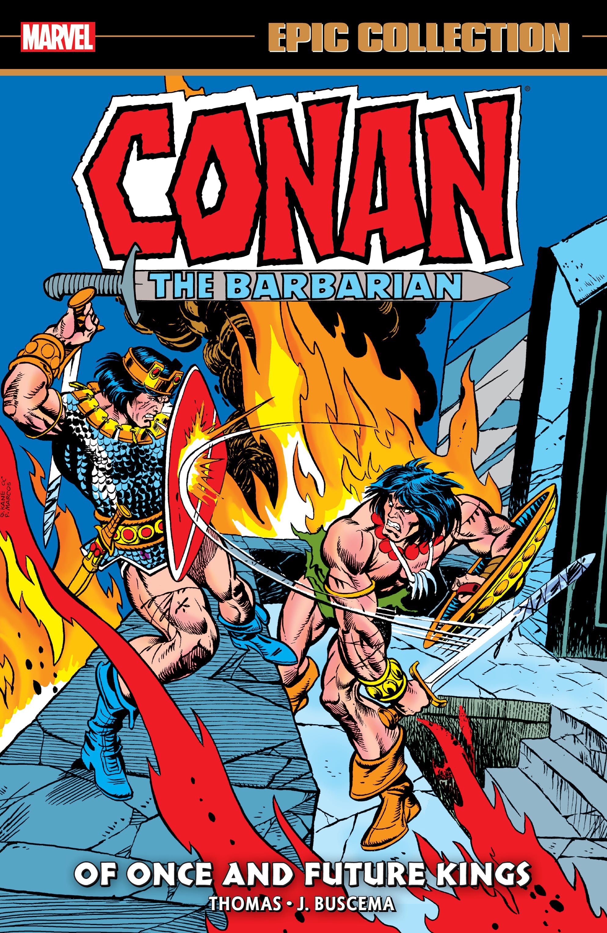 Read online Conan the Barbarian Epic Collection: The Original Marvel Years - Of Once and Future Kings comic -  Issue # TPB (Part 1) - 1