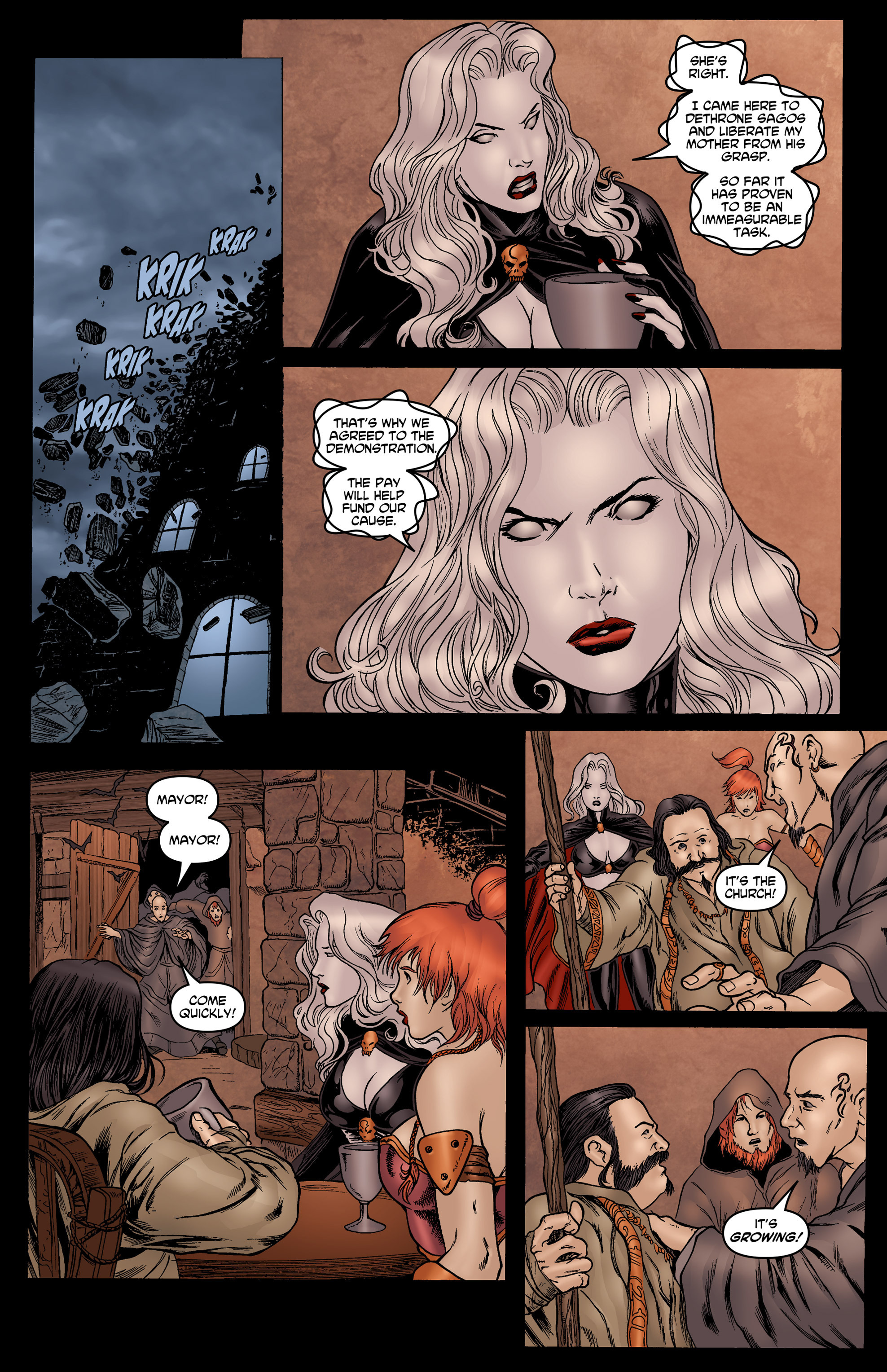 Read online Lady Death Origins comic -  Issue #20 - 8