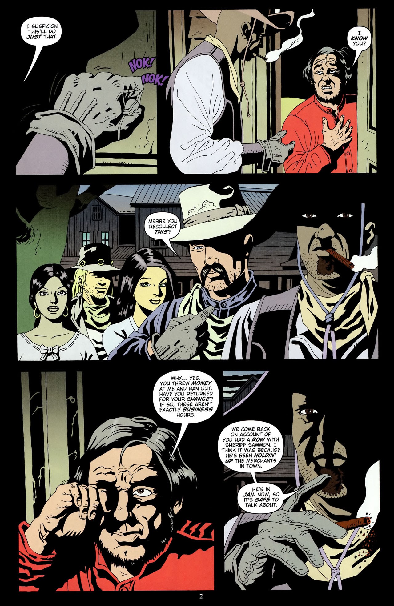 Read online Desperadoes: Buffalo Dreams comic -  Issue #2 - 4