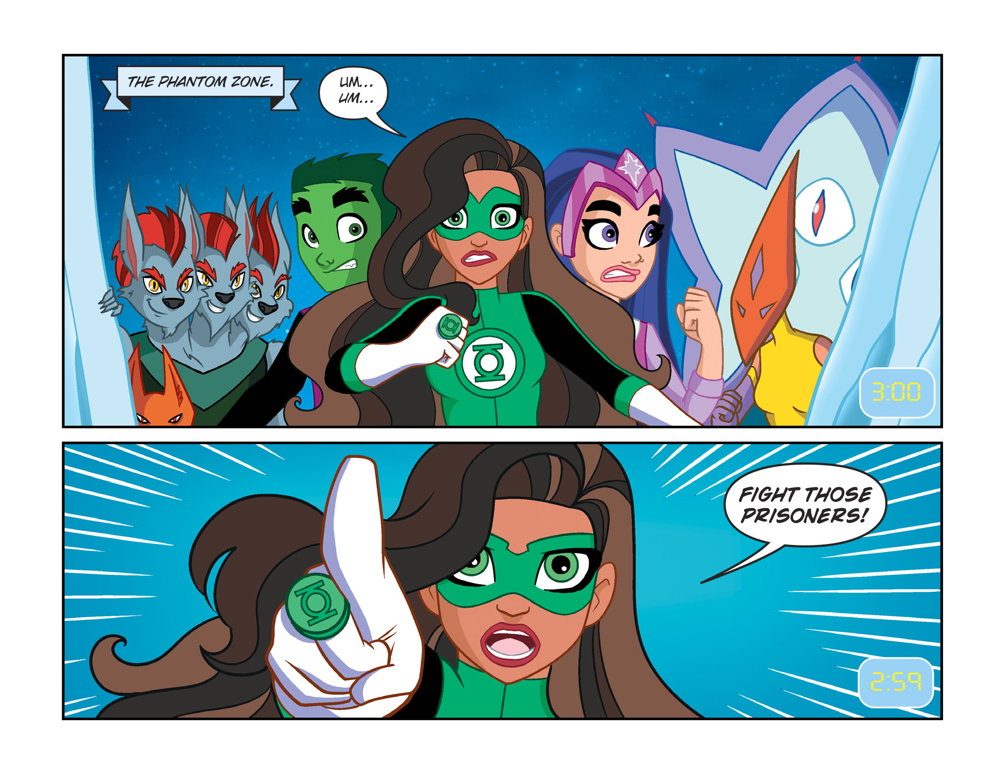 Read online DC Super Hero Girls: Spaced Out comic -  Issue #9 - 4