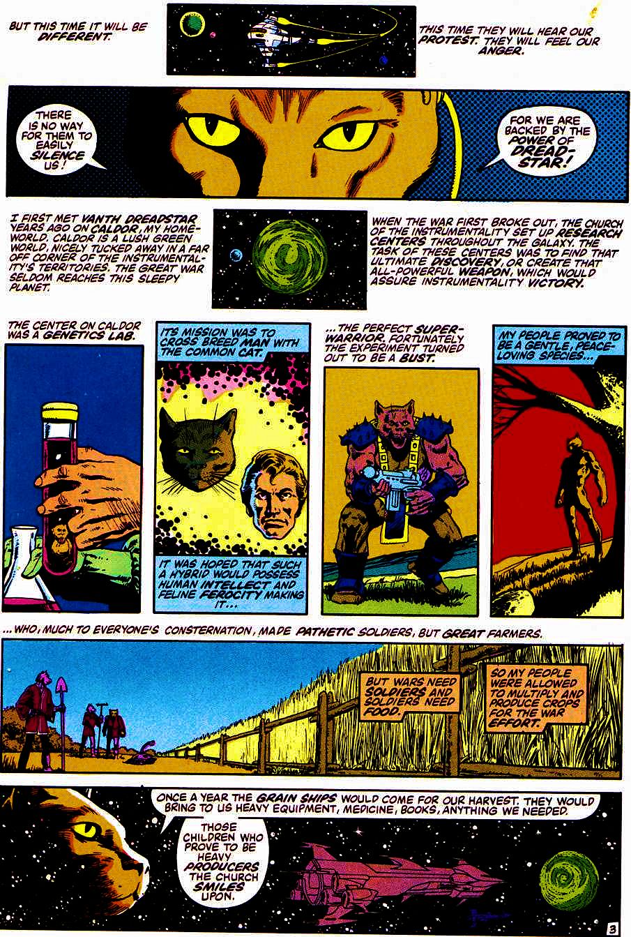 Read online Dreadstar comic -  Issue #1 - 5