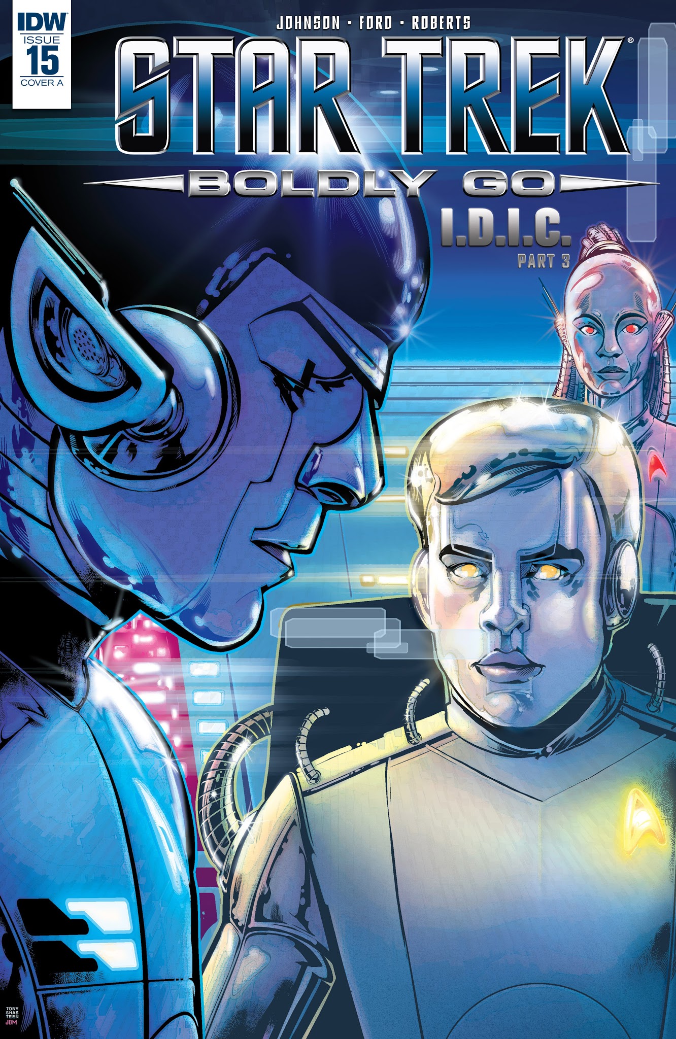 Read online Star Trek: Boldly Go comic -  Issue #15 - 1