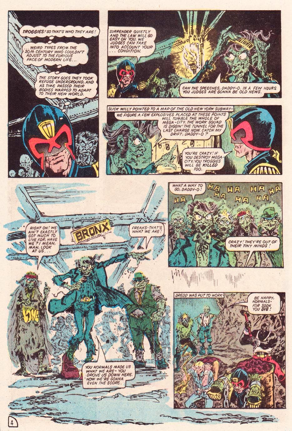 Read online Judge Dredd: The Early Cases comic -  Issue #4 - 24
