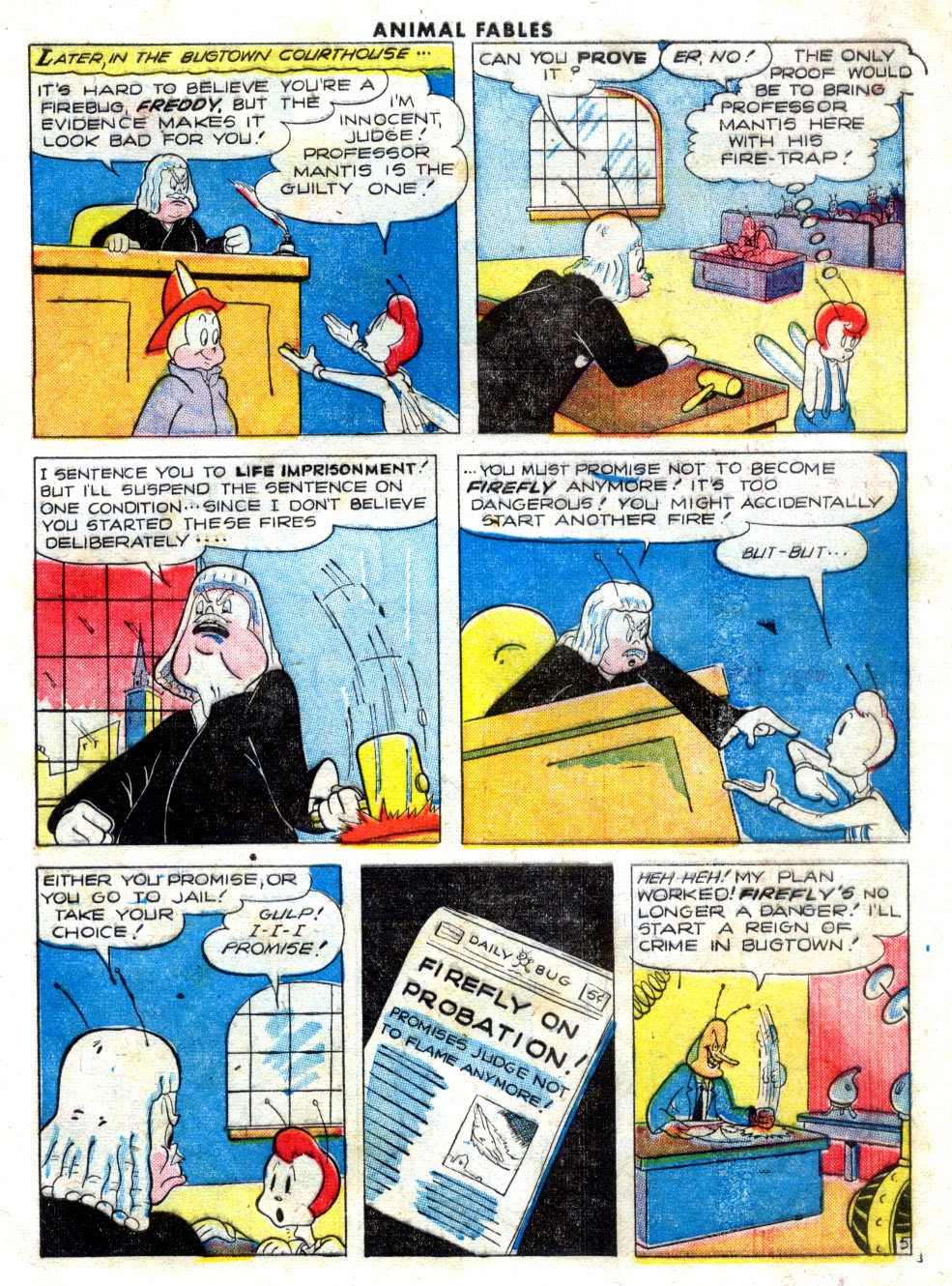 Read online Animal Fables comic -  Issue #6 - 7